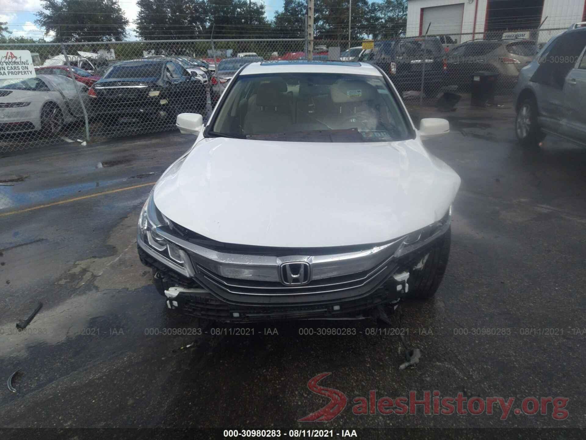 1HGCR2F80GA002638 2016 HONDA ACCORD SEDAN