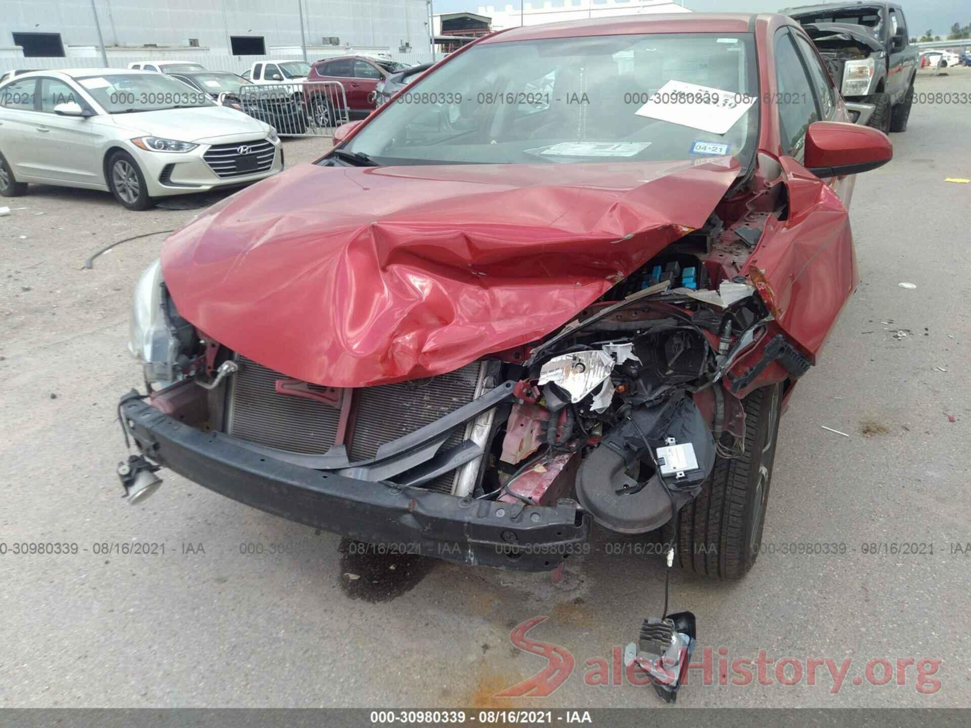 5YFBURHE9GP565087 2016 TOYOTA COROLLA