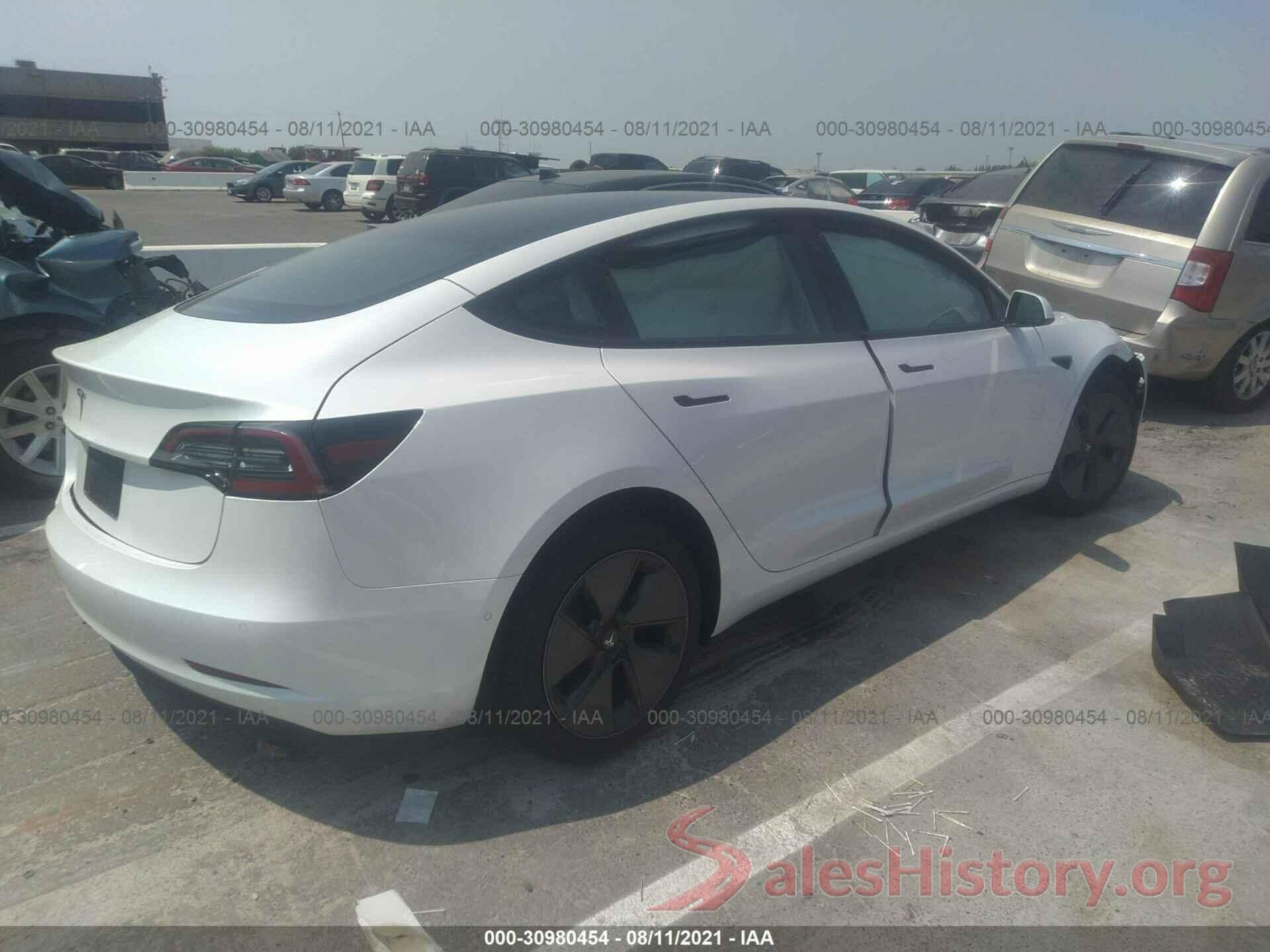 5YJ3E1EA3MF986363 2021 TESLA MODEL 3