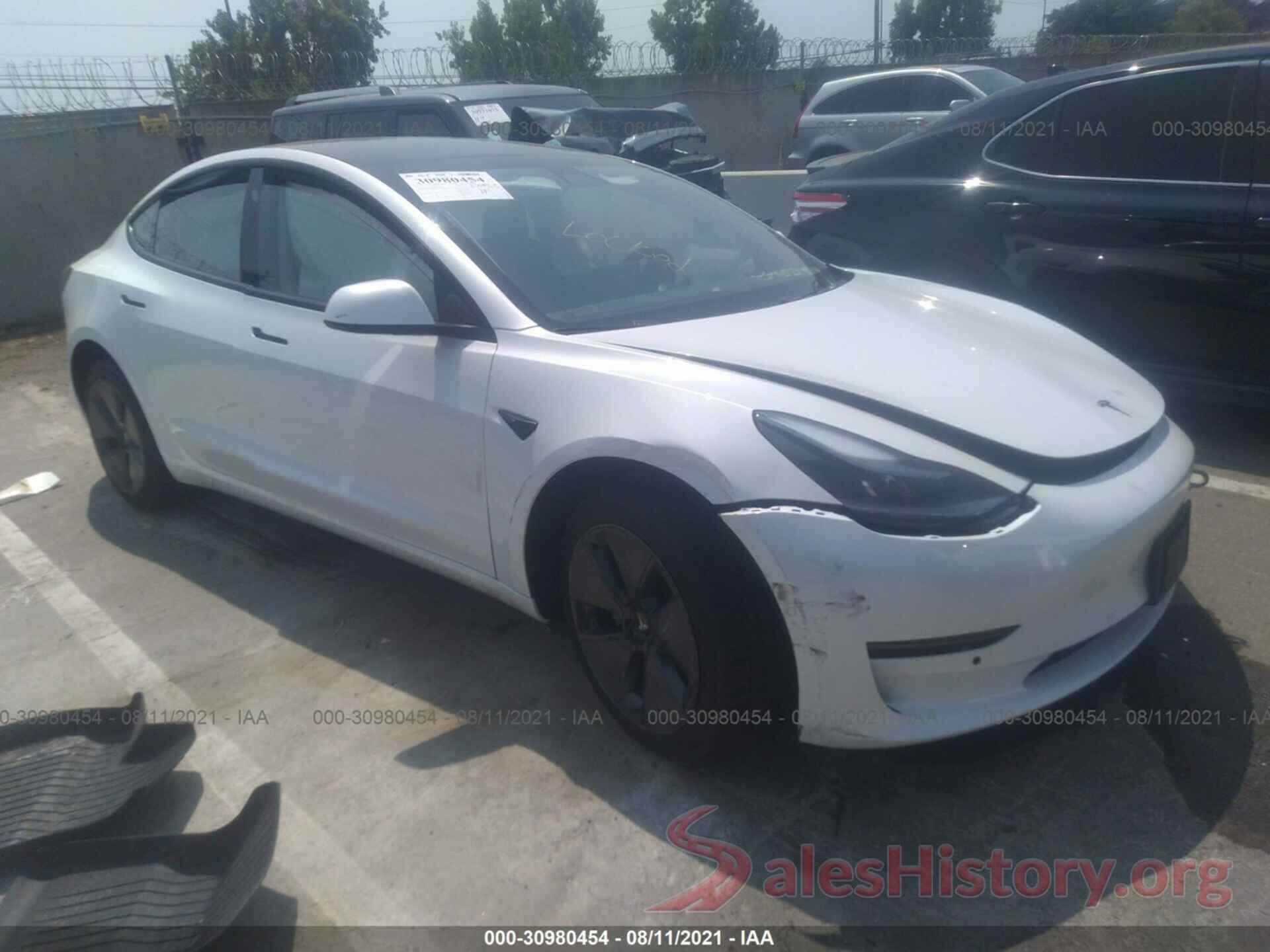 5YJ3E1EA3MF986363 2021 TESLA MODEL 3