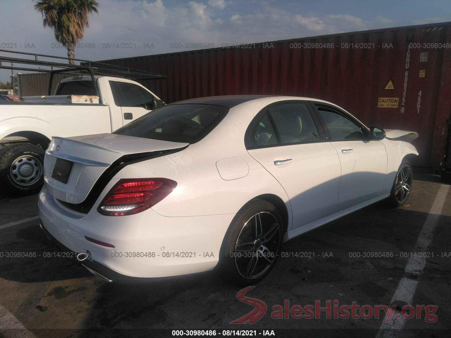 W1KZF8DB9LA826110 2020 MERCEDES-BENZ E-CLASS