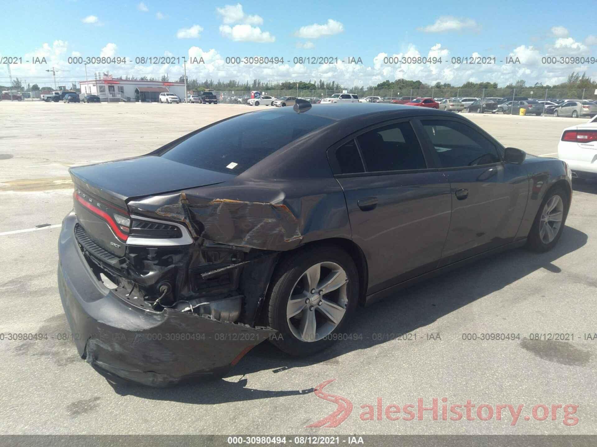 2C3CDXHG2GH186839 2016 DODGE CHARGER