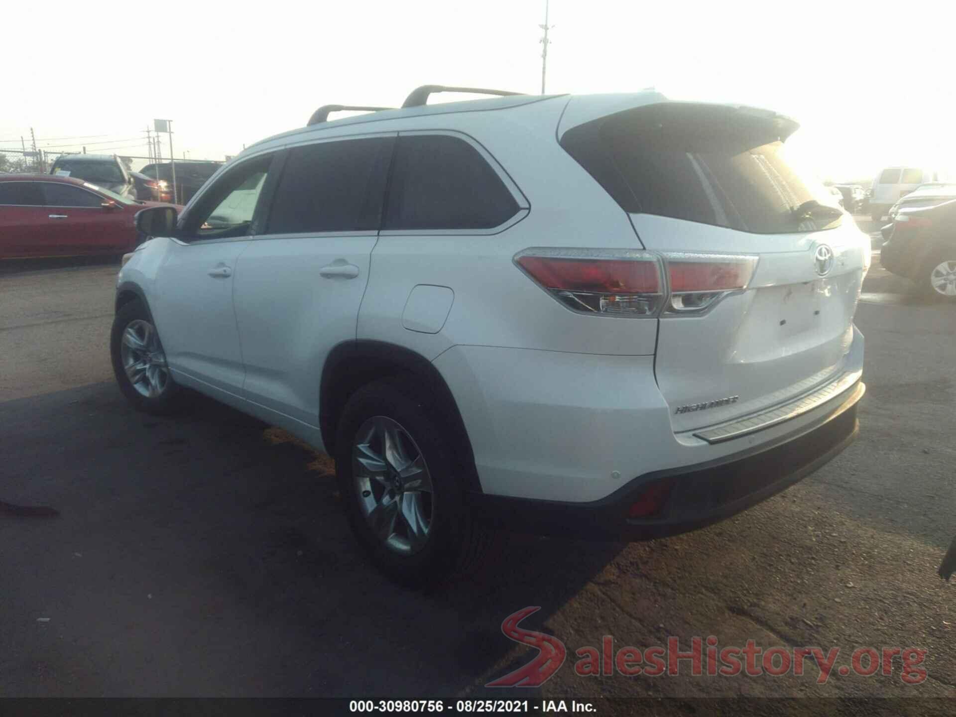 5TDYKRFHXGS177158 2016 TOYOTA HIGHLANDER