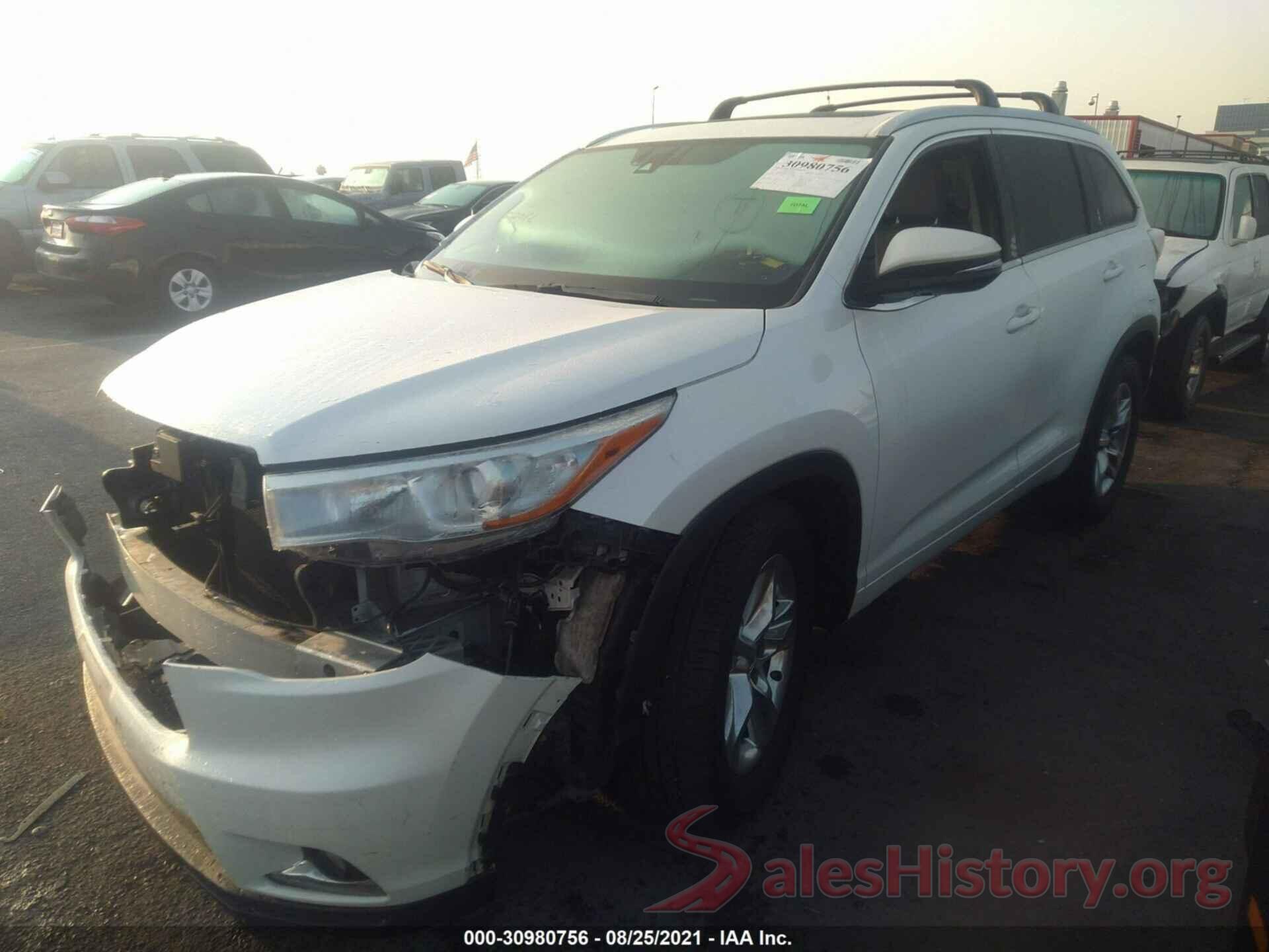 5TDYKRFHXGS177158 2016 TOYOTA HIGHLANDER