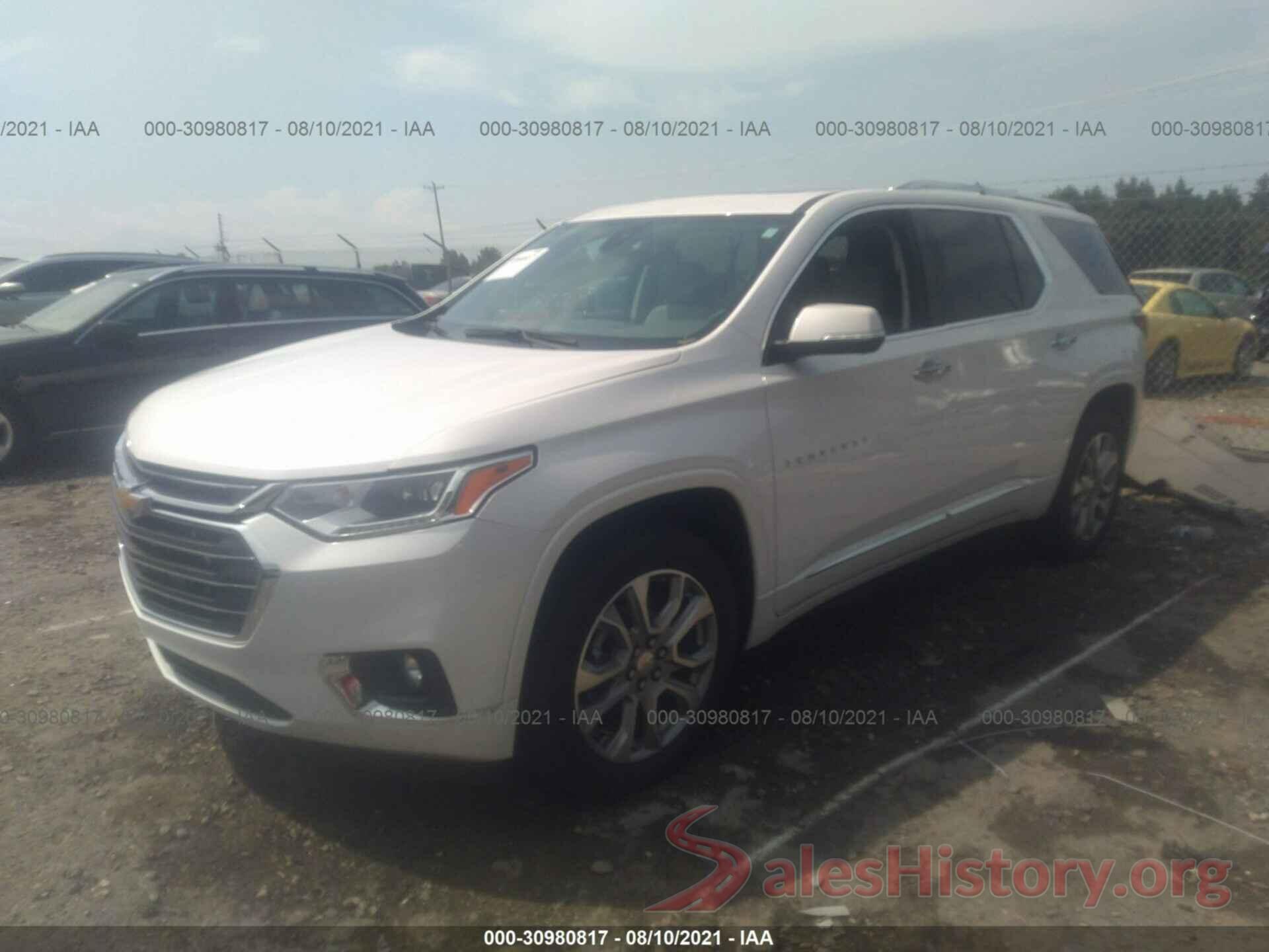 1GNERKKW6MJ162182 2021 CHEVROLET TRAVERSE