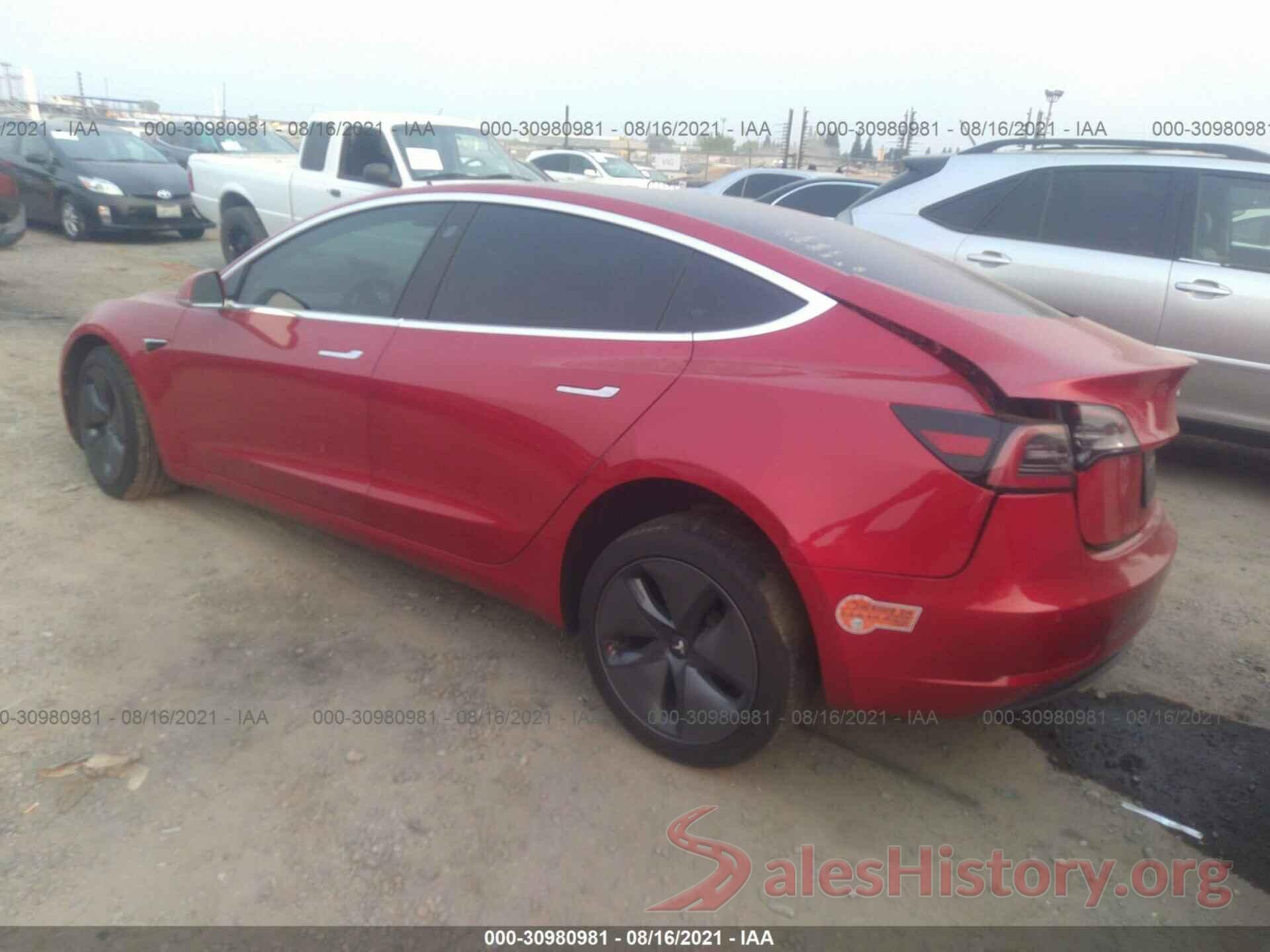 5YJ3E1EA6LF705235 2020 TESLA MODEL 3