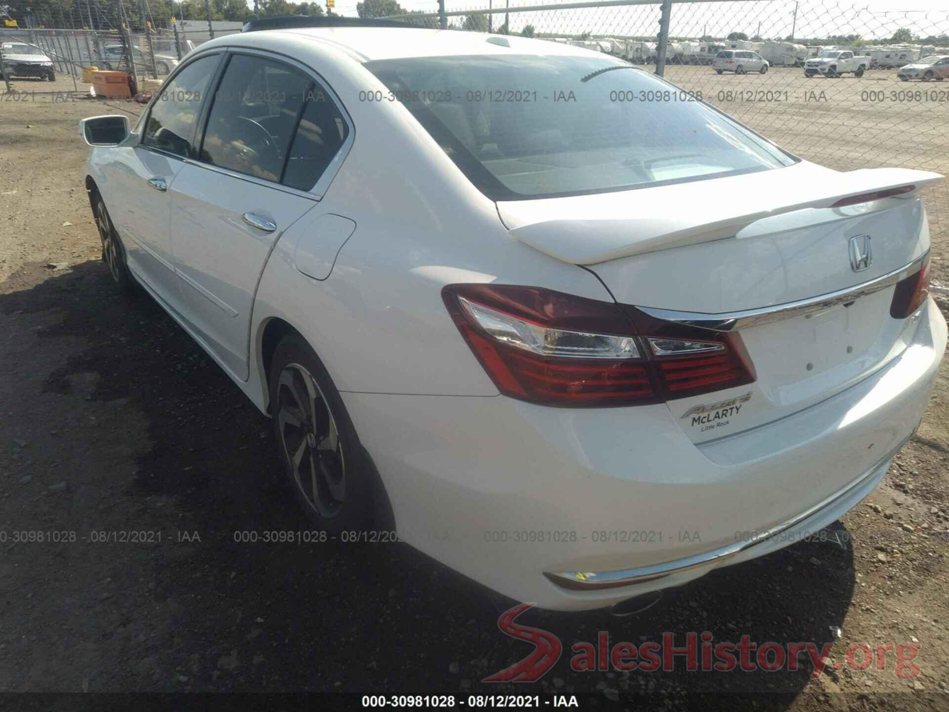 1HGCR3F88GA024733 2016 HONDA ACCORD SEDAN