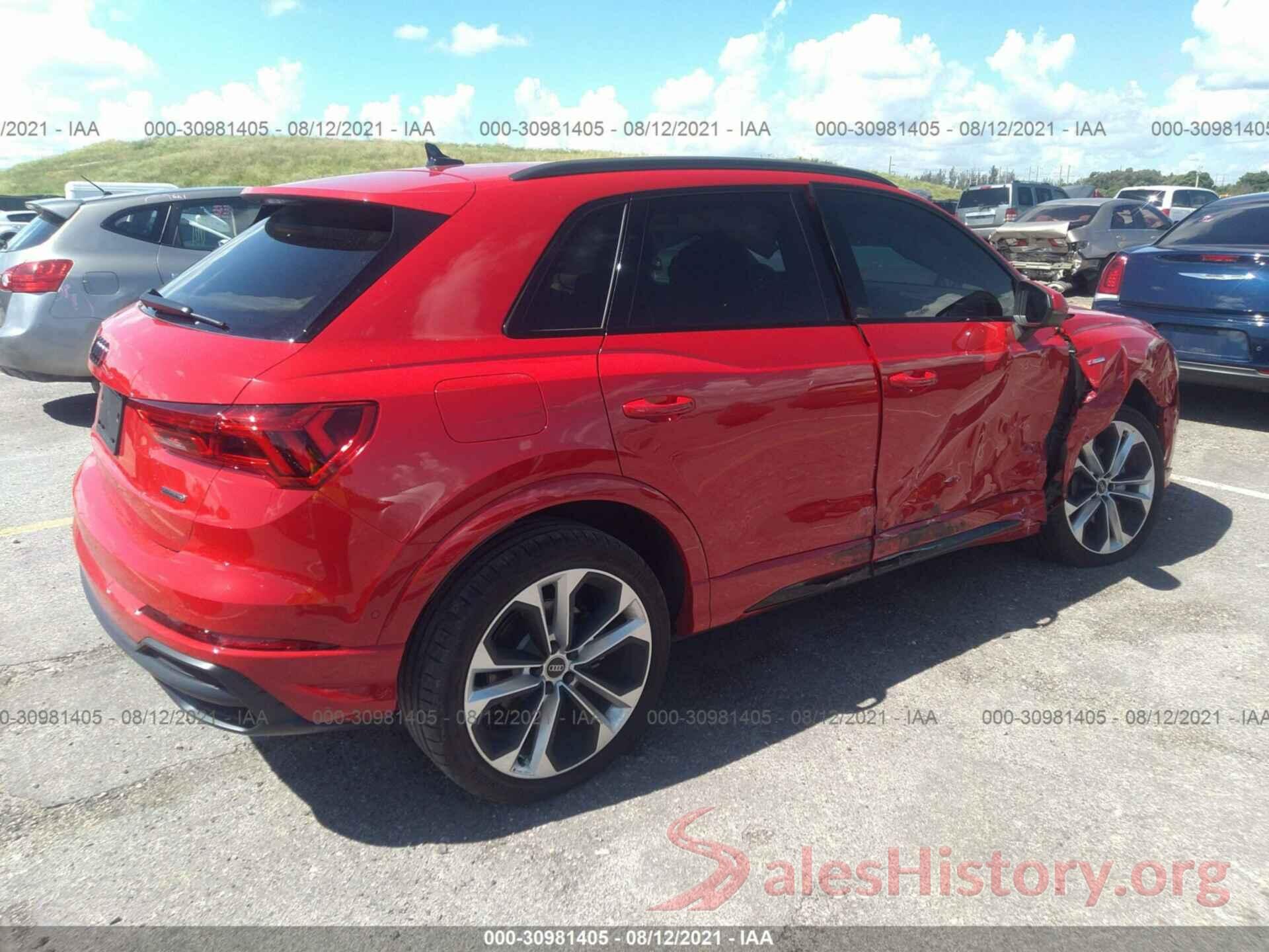 WA1EECF32M1057286 2021 AUDI Q3