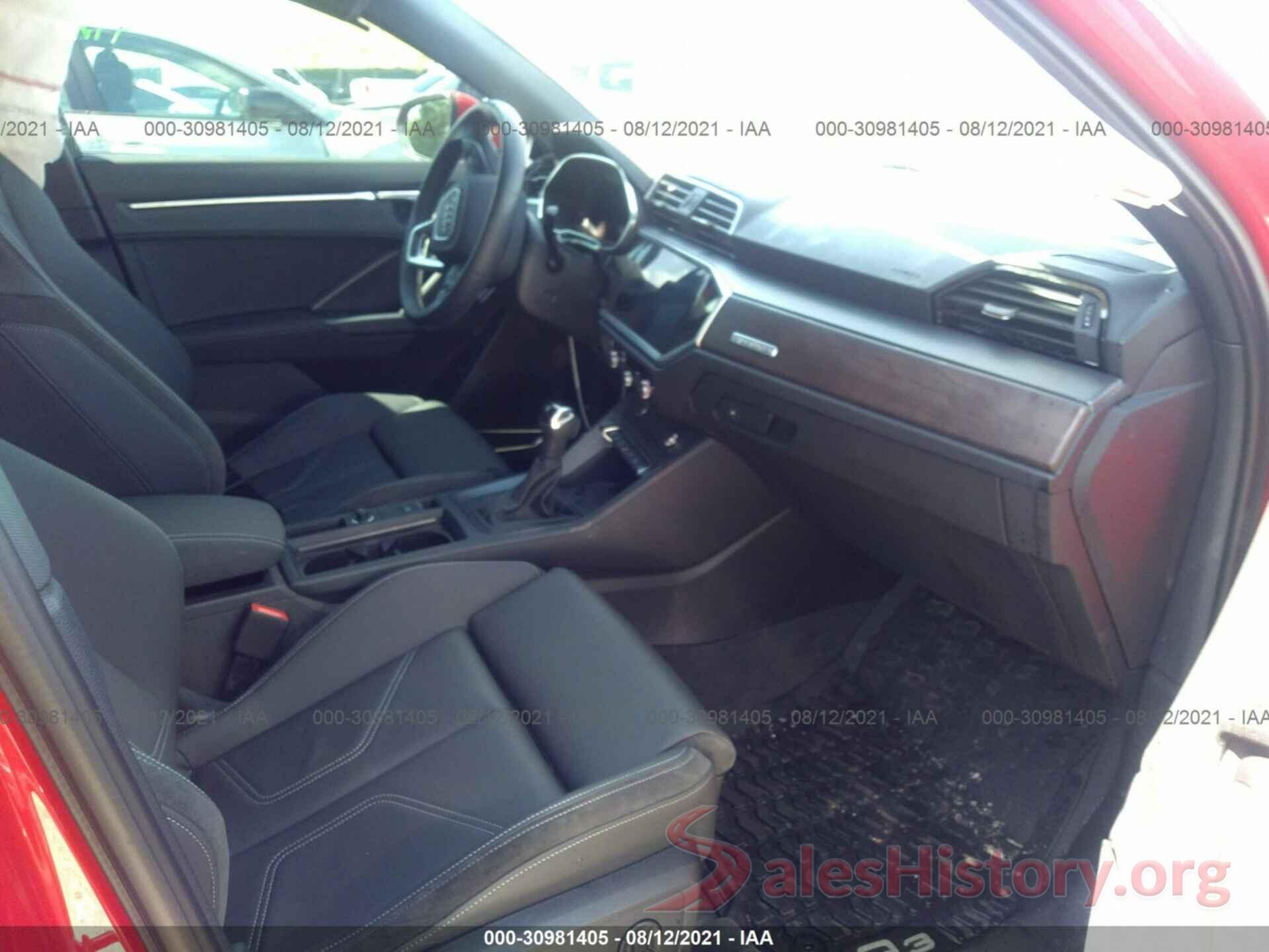 WA1EECF32M1057286 2021 AUDI Q3