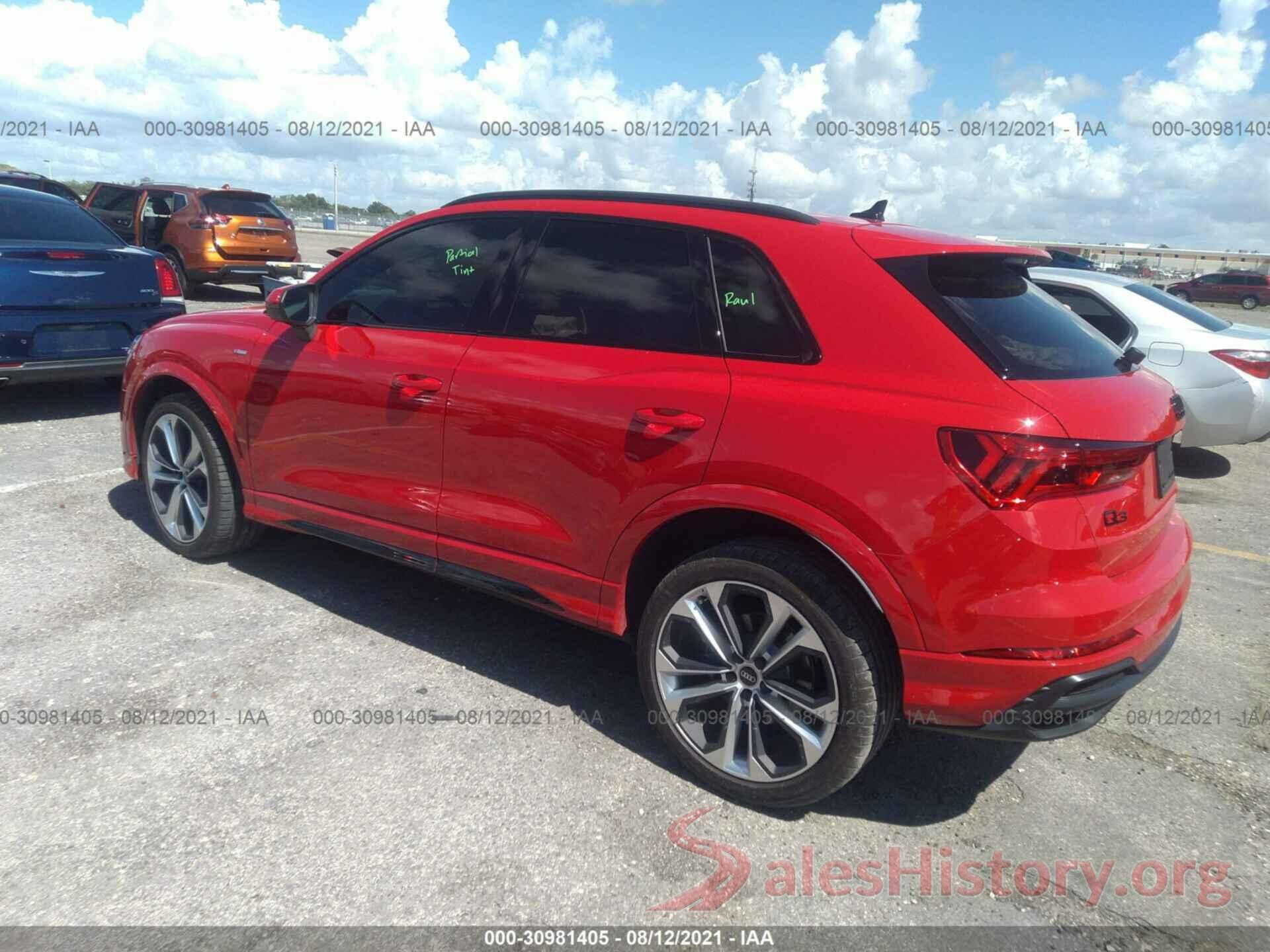 WA1EECF32M1057286 2021 AUDI Q3