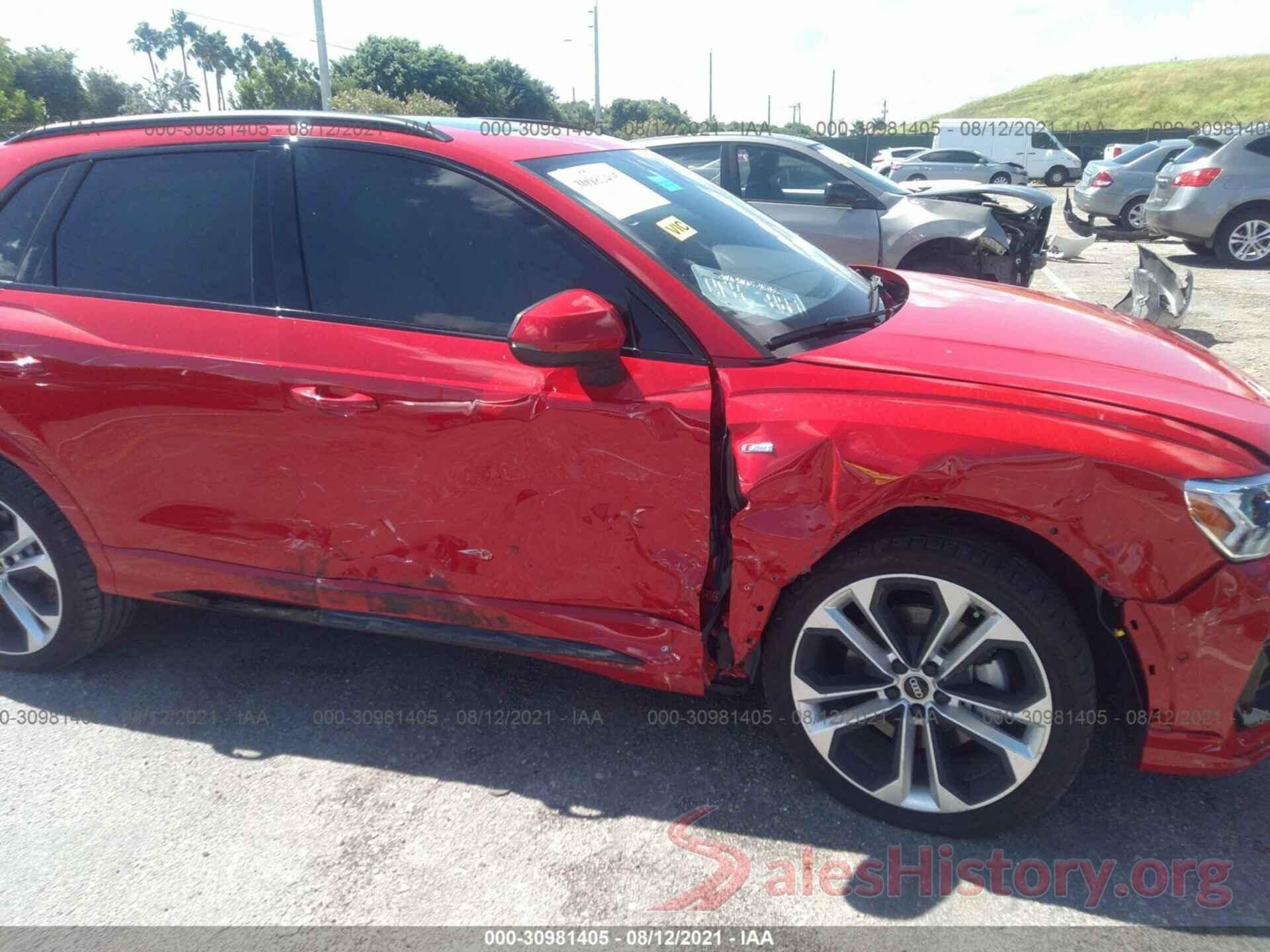 WA1EECF32M1057286 2021 AUDI Q3