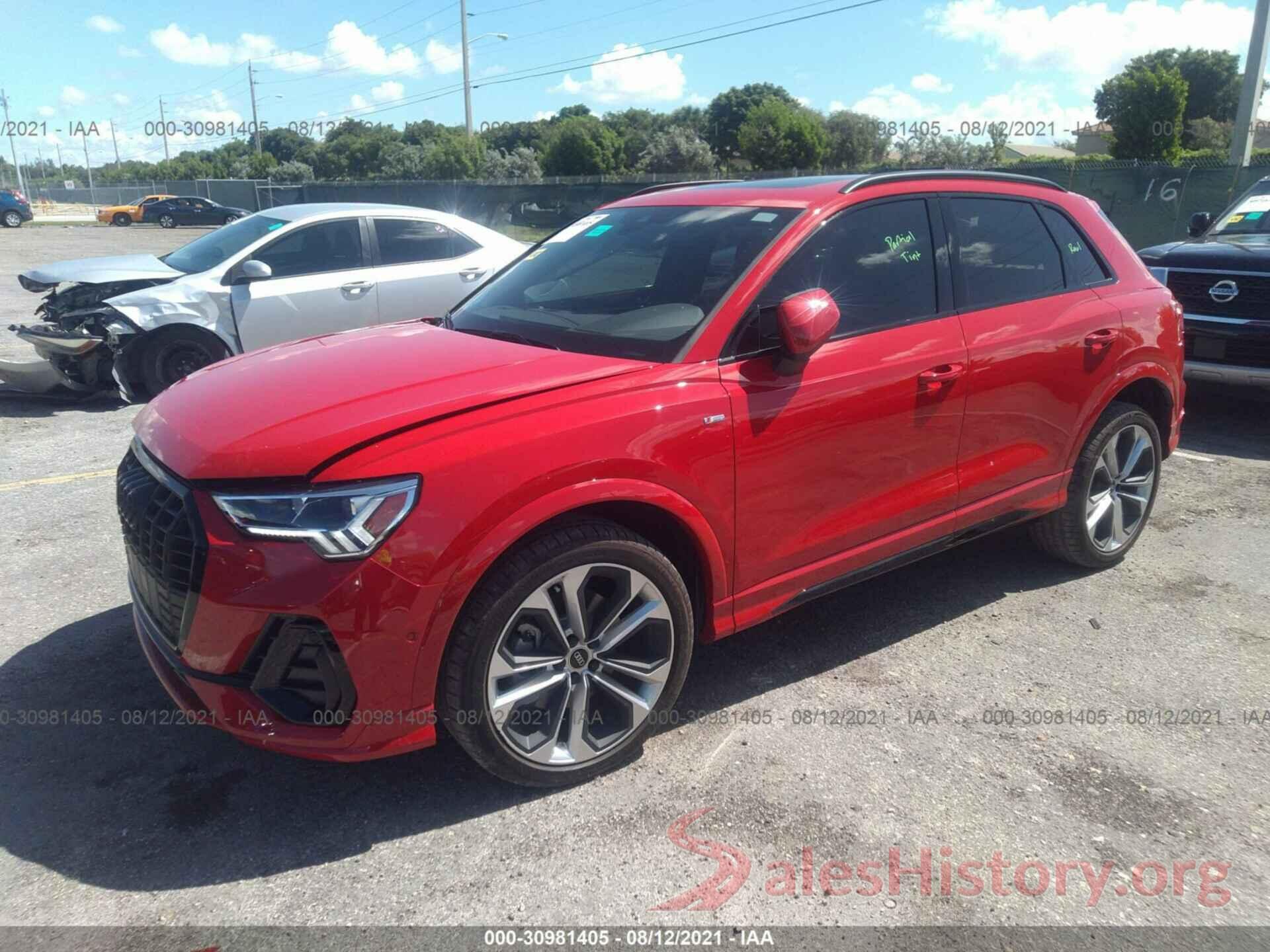 WA1EECF32M1057286 2021 AUDI Q3