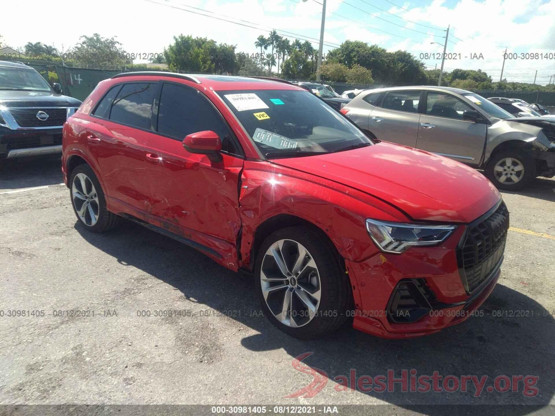 WA1EECF32M1057286 2021 AUDI Q3