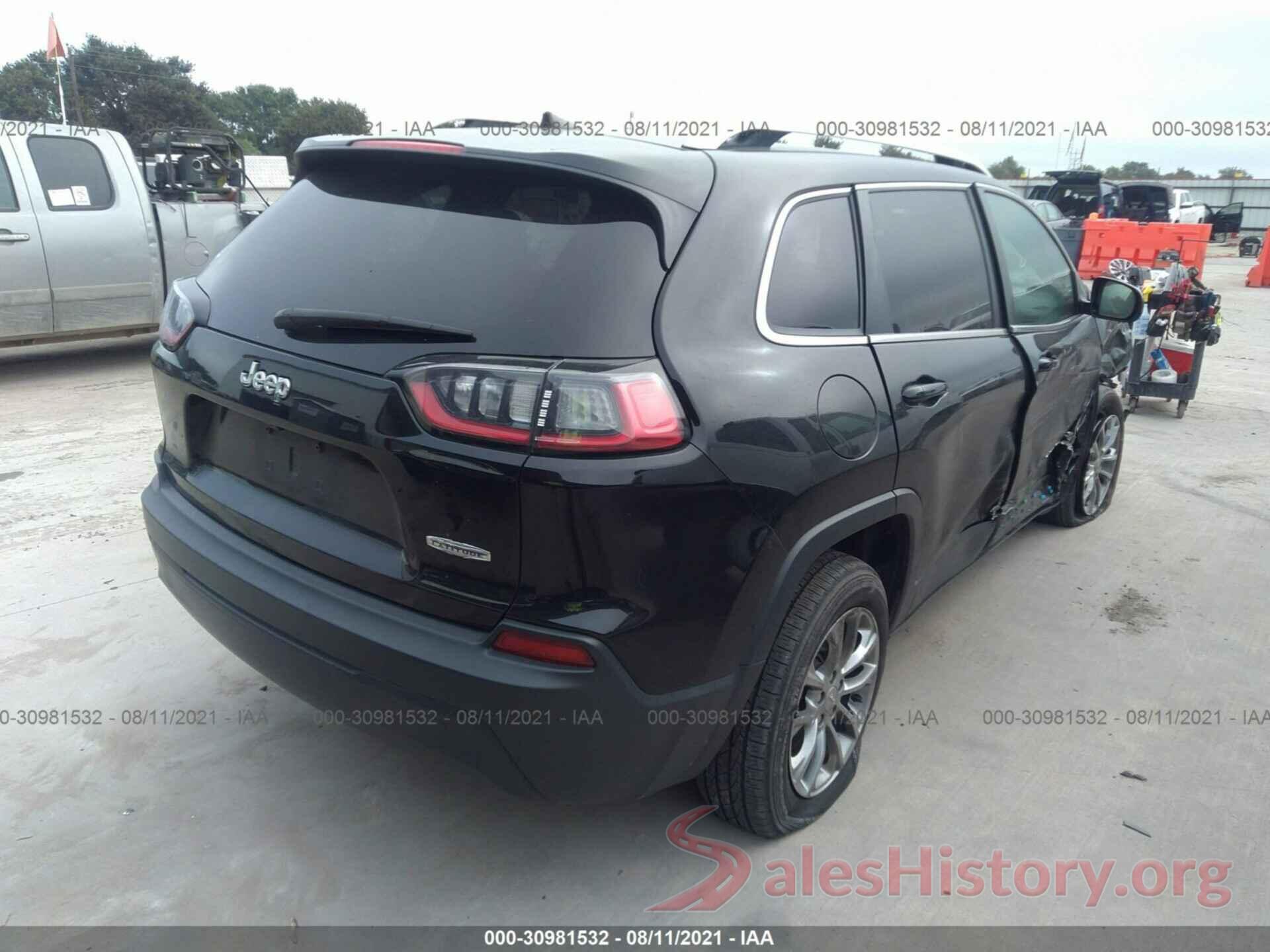 1C4PJLLB4KD263551 2019 JEEP CHEROKEE