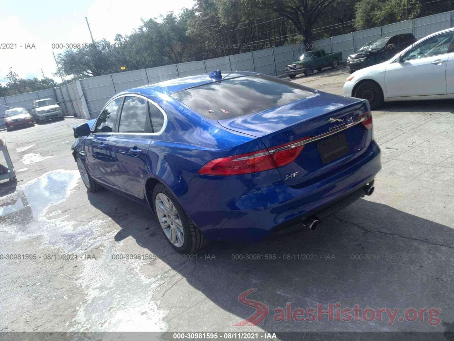 SAJBD4BV5HCY37612 2017 JAGUAR XF