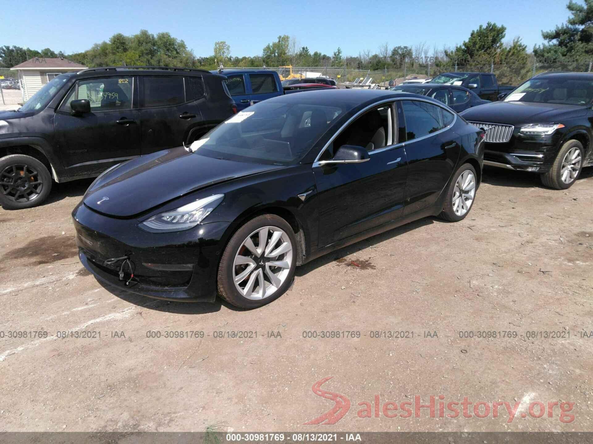 5YJ3E1EB8JF131825 2018 TESLA MODEL 3