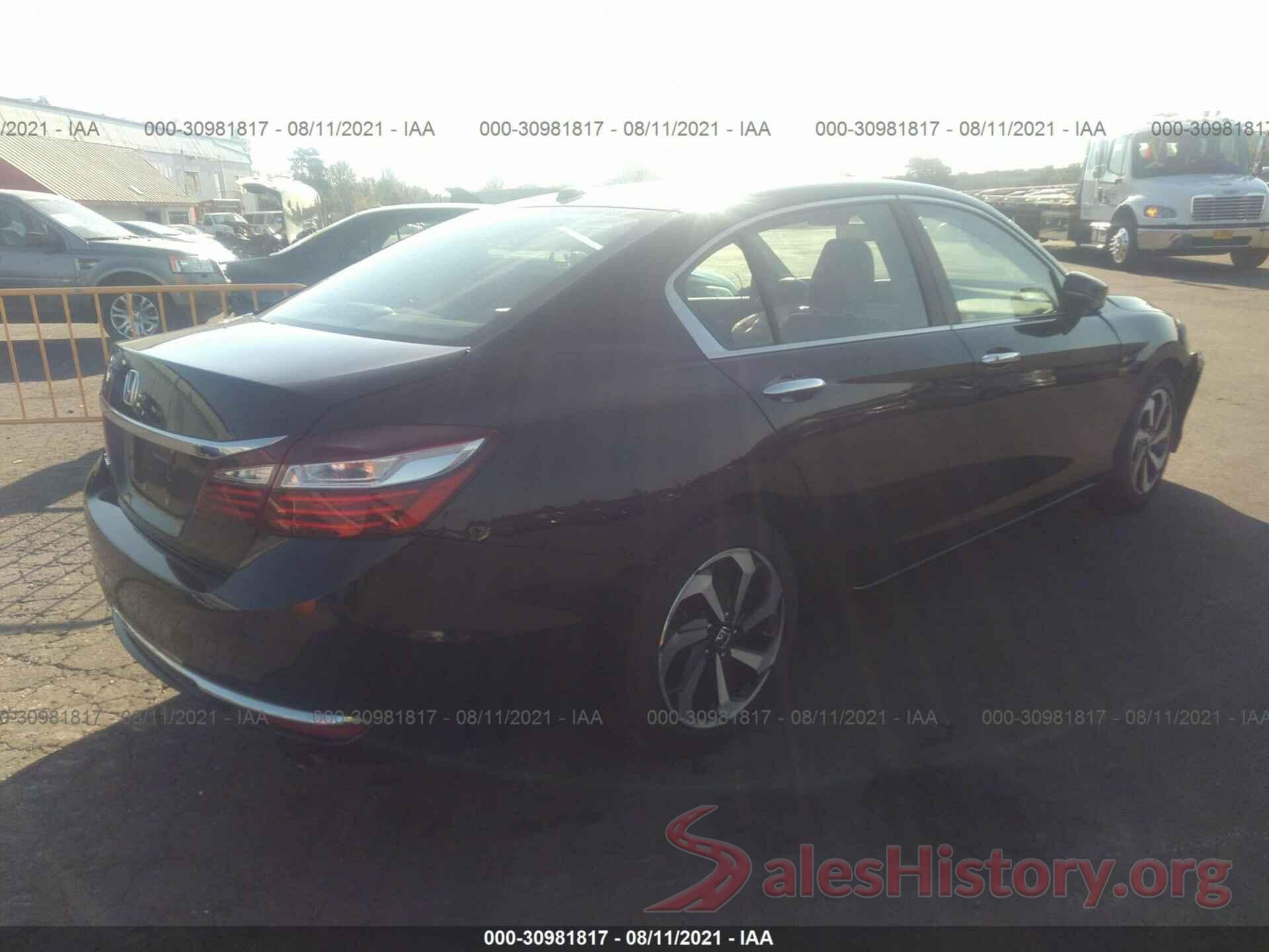 1HGCR2F89GA105640 2016 HONDA ACCORD SEDAN