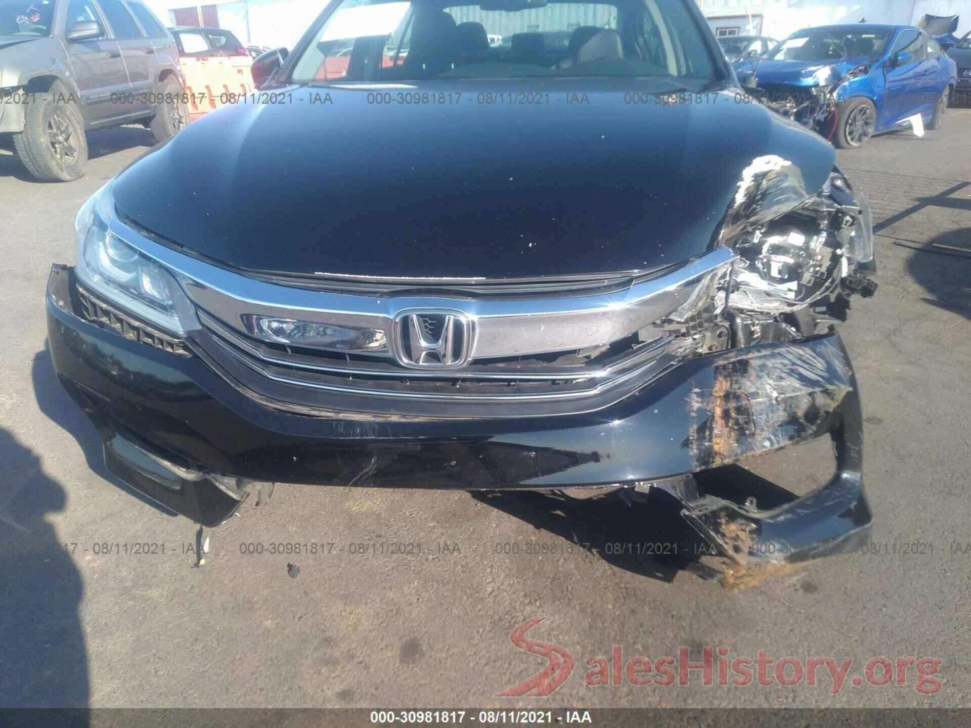 1HGCR2F89GA105640 2016 HONDA ACCORD SEDAN