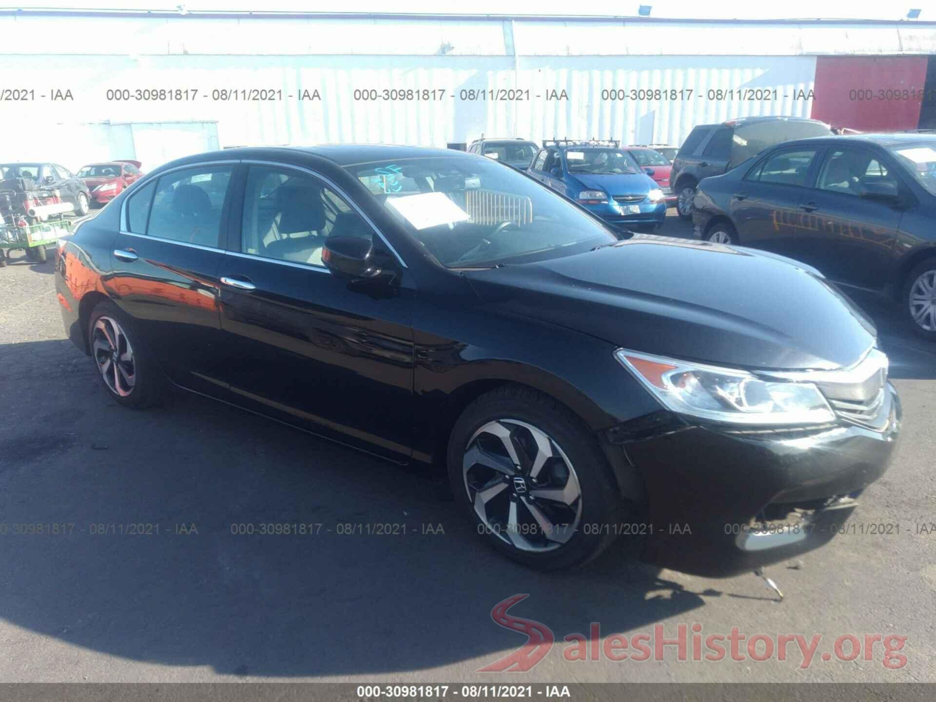 1HGCR2F89GA105640 2016 HONDA ACCORD SEDAN