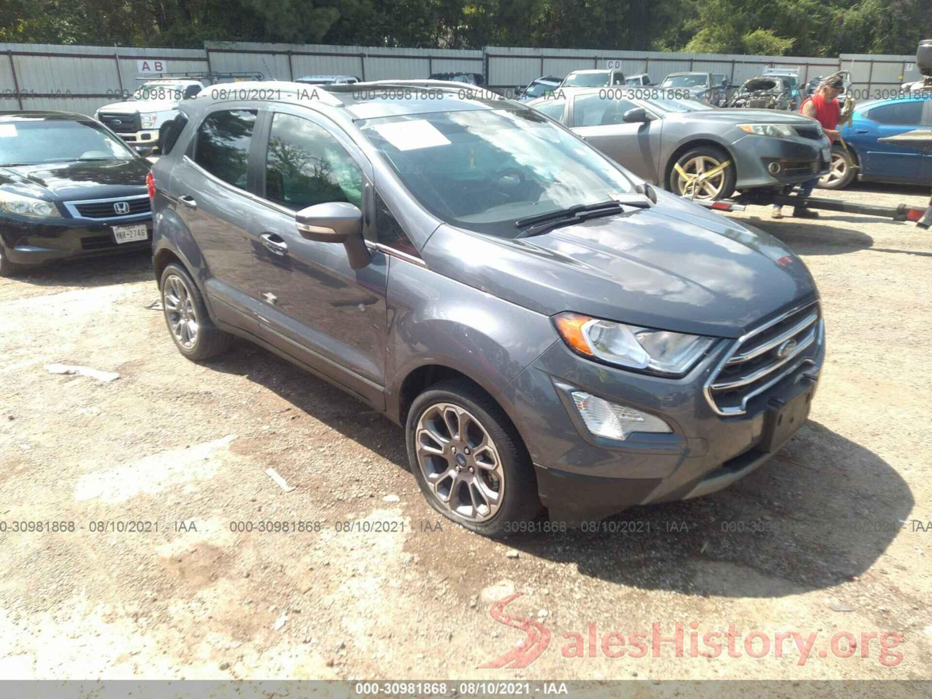 MAJ3S2KE0KC253483 2019 FORD ECOSPORT