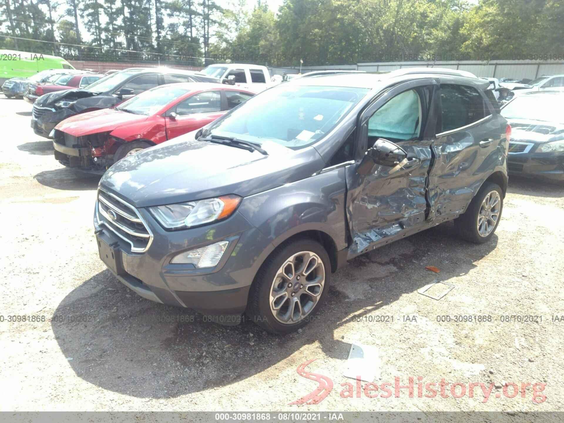 MAJ3S2KE0KC253483 2019 FORD ECOSPORT