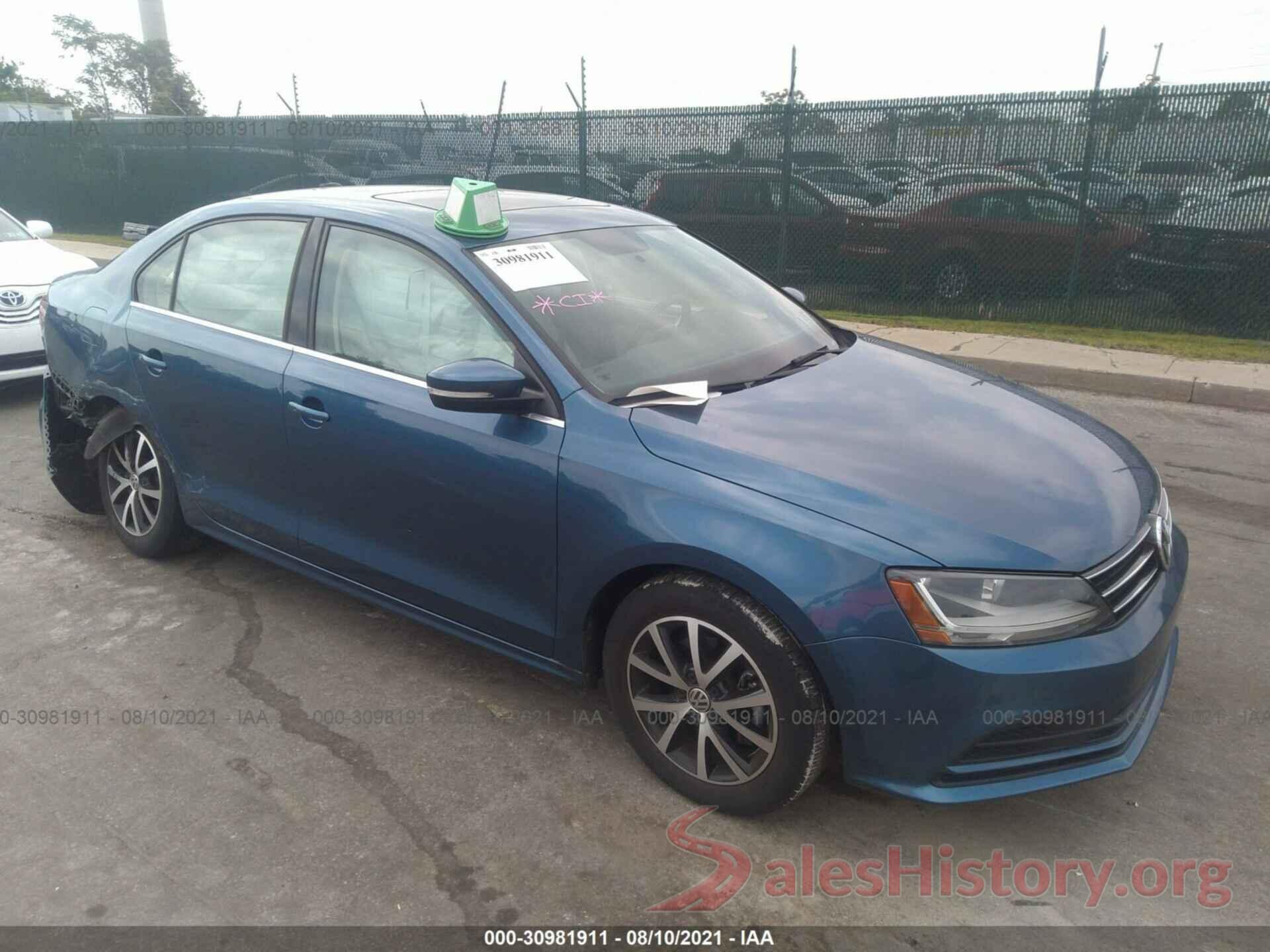 3VWDB7AJ5HM281729 2017 VOLKSWAGEN JETTA