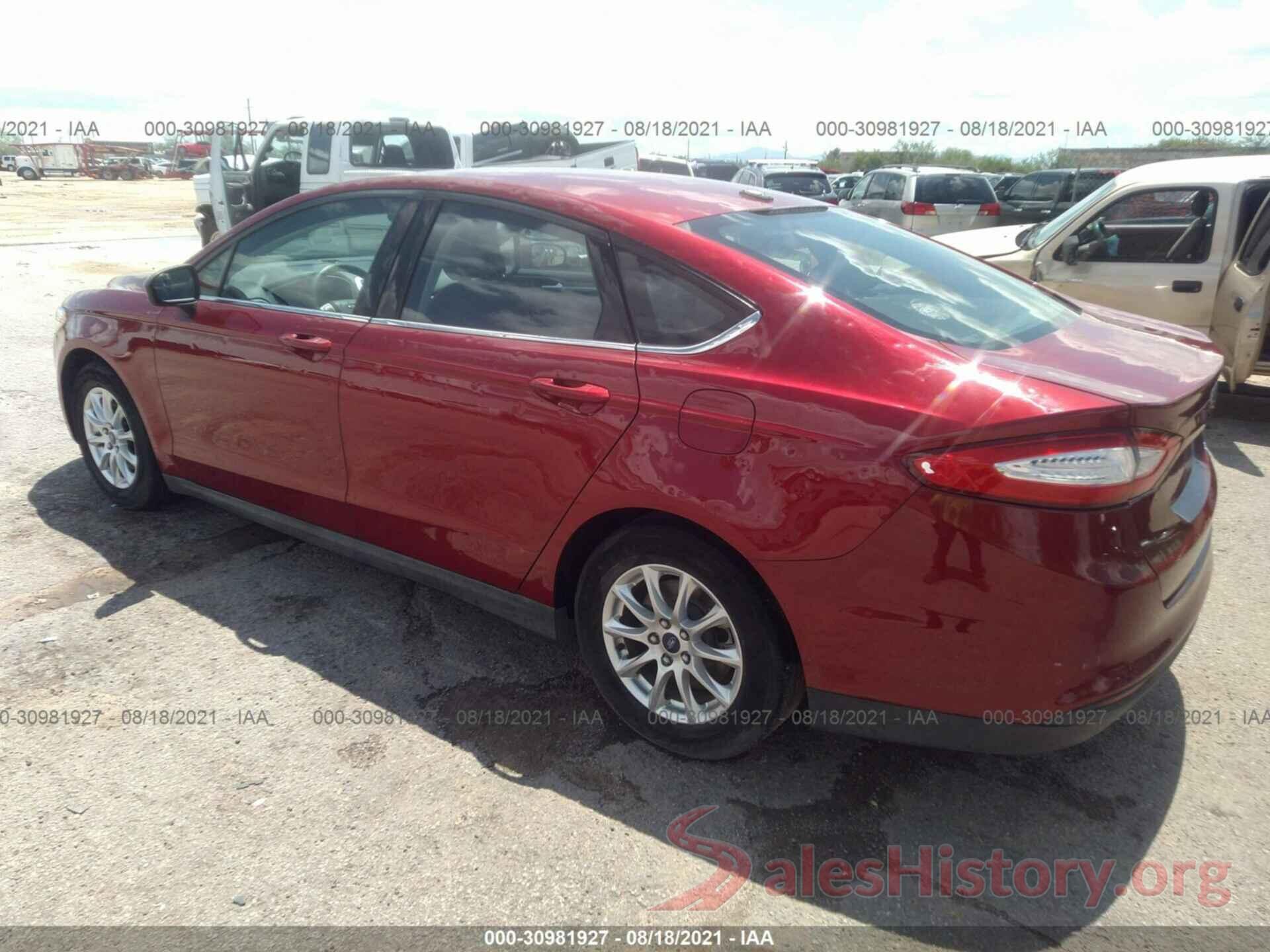 3FA6P0G75GR385743 2016 FORD FUSION