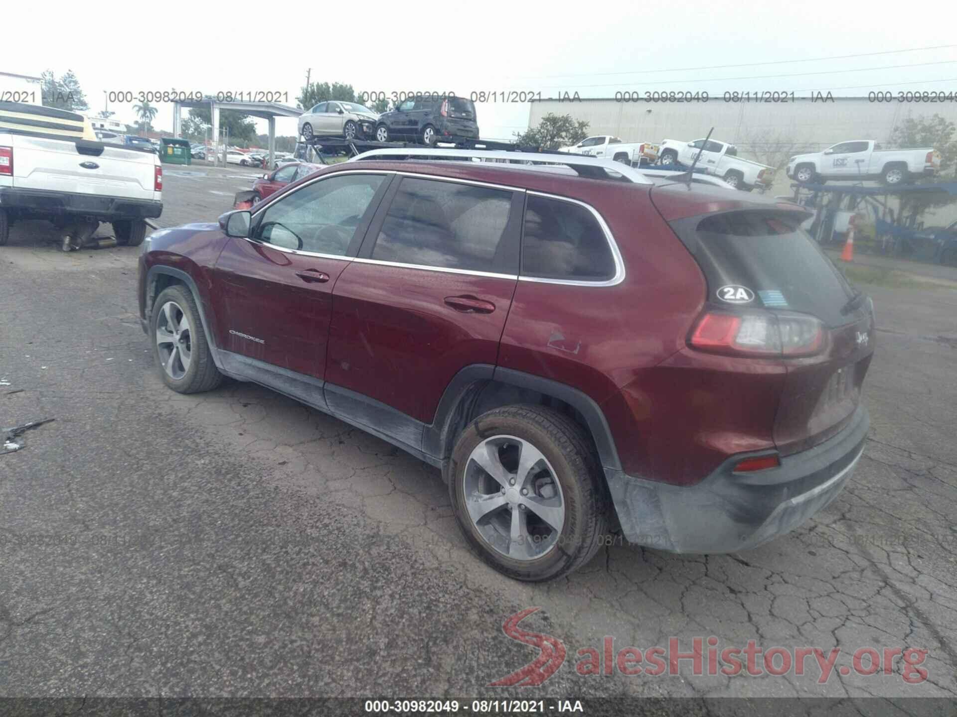 1C4PJLDB1KD427708 2019 JEEP CHEROKEE