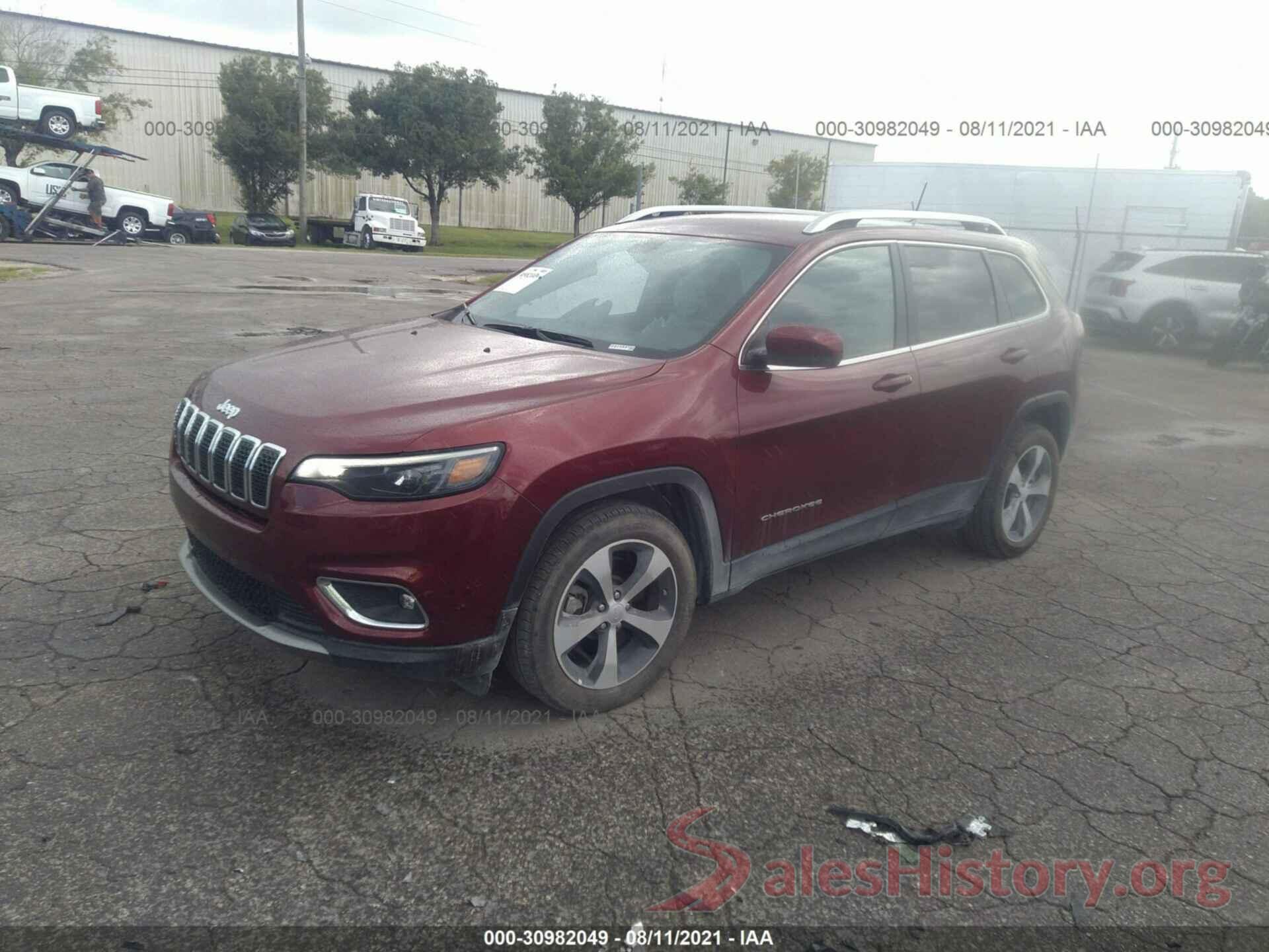 1C4PJLDB1KD427708 2019 JEEP CHEROKEE