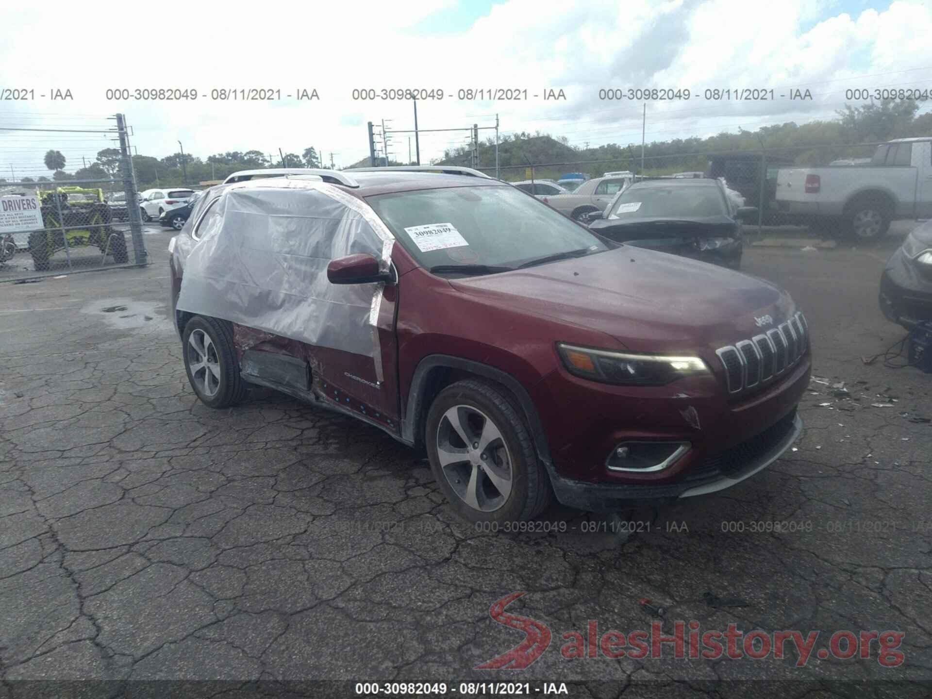 1C4PJLDB1KD427708 2019 JEEP CHEROKEE