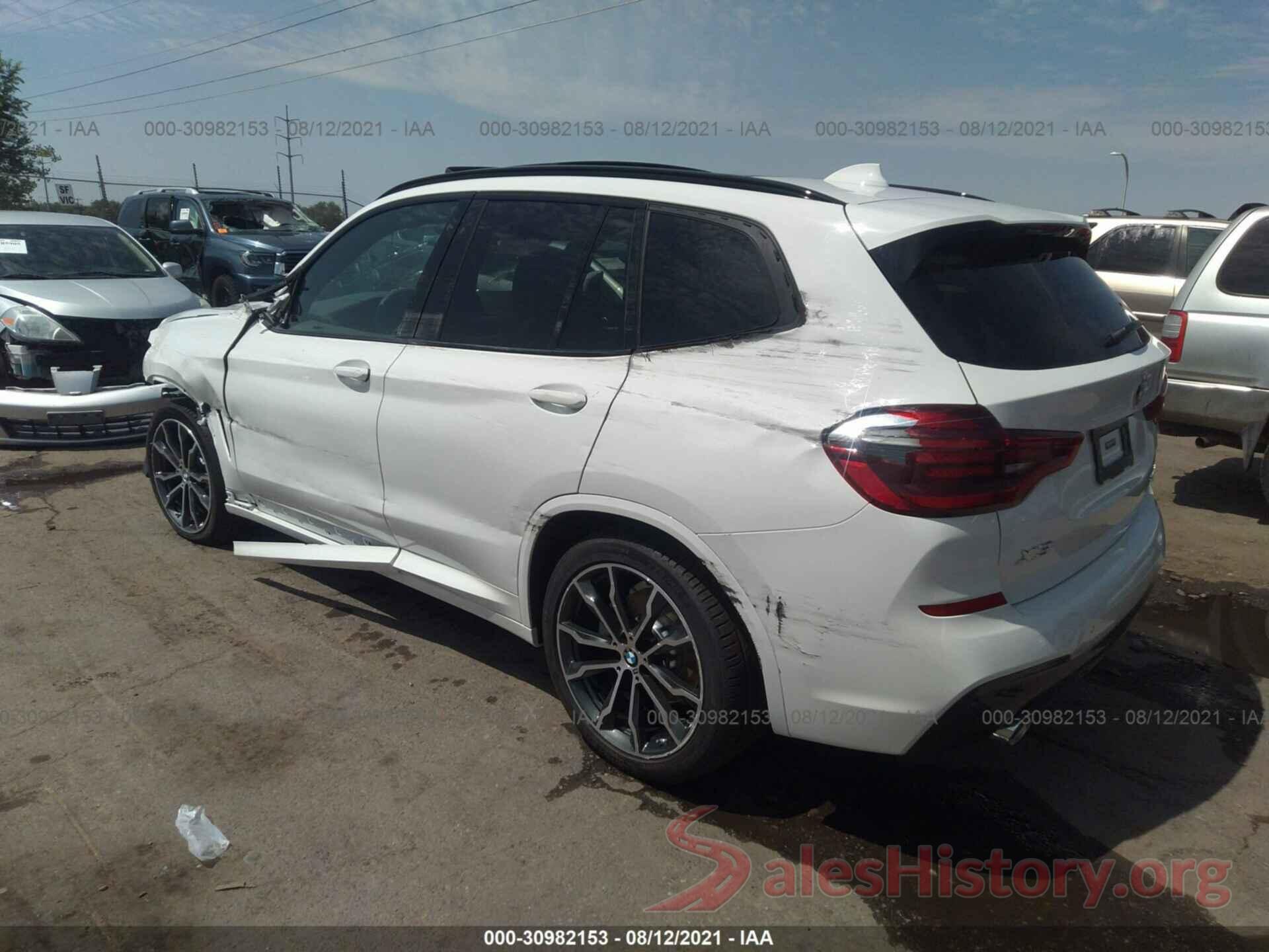 5UXTY3C07M9G28496 2021 BMW X3