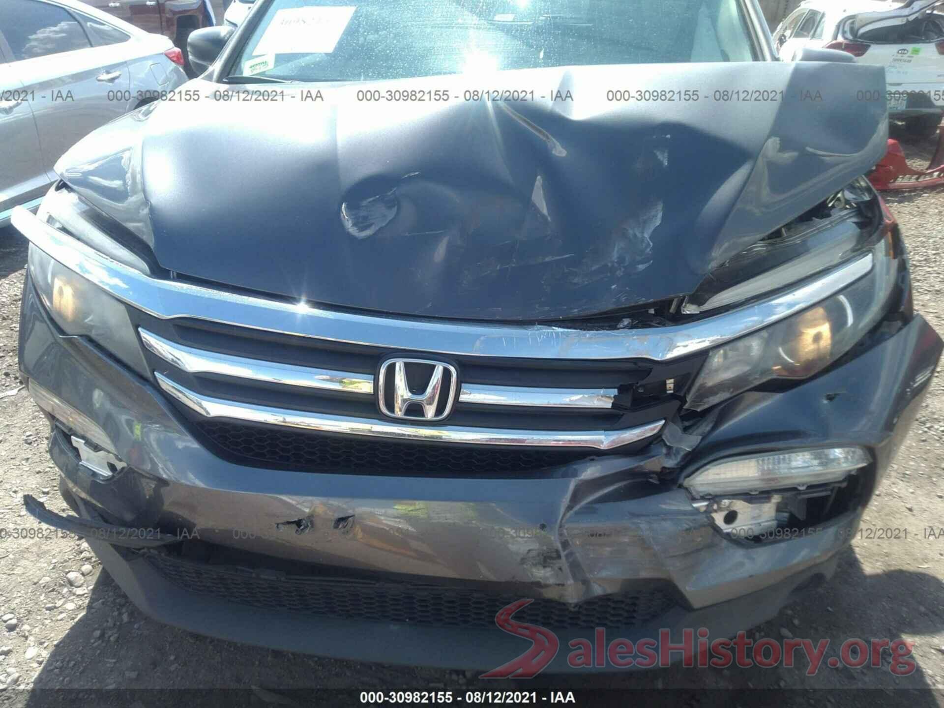 5FNYF5H18GB018365 2016 HONDA PILOT