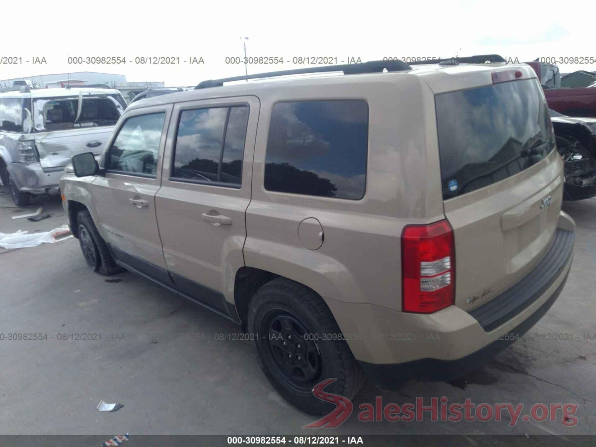 1C4NJPBA0HD134383 2017 JEEP PATRIOT