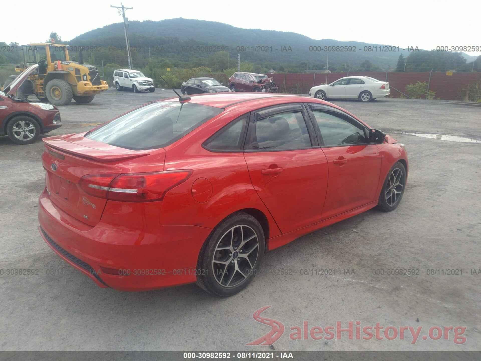 1FADP3F27GL287598 2016 FORD FOCUS