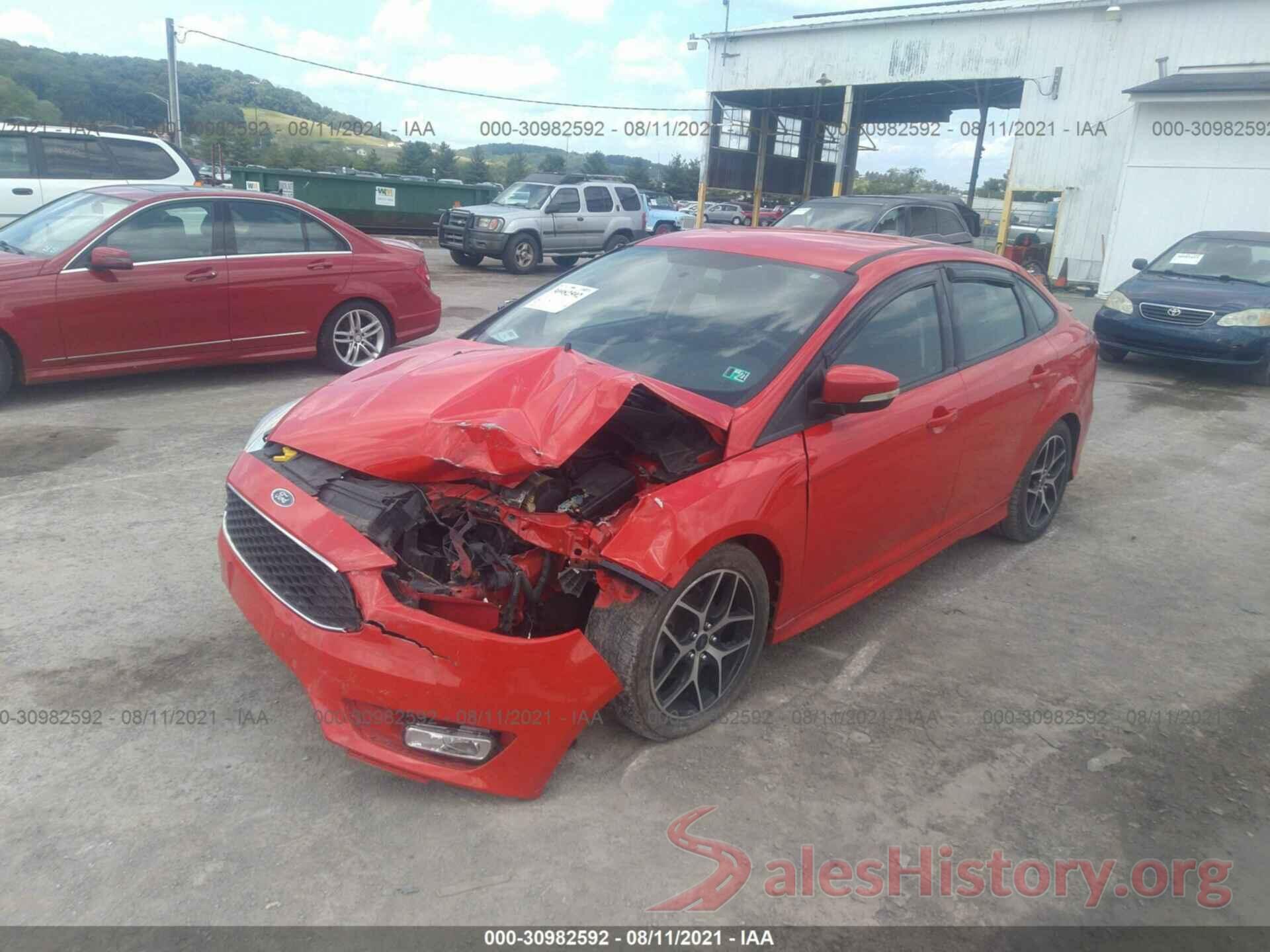 1FADP3F27GL287598 2016 FORD FOCUS