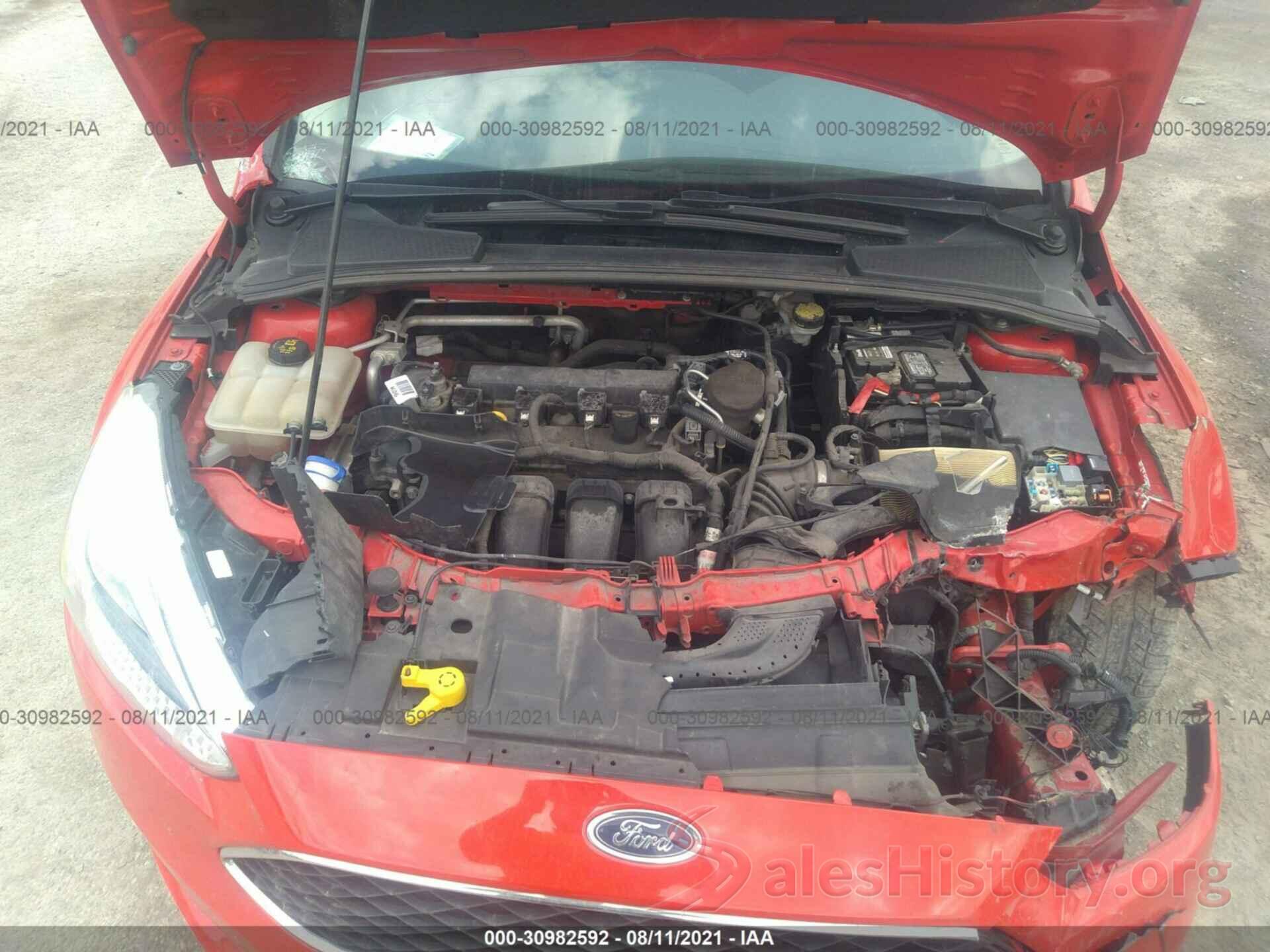 1FADP3F27GL287598 2016 FORD FOCUS