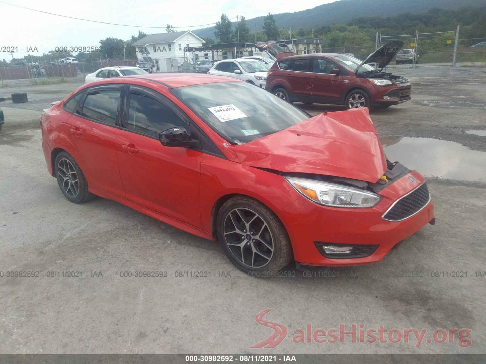 1FADP3F27GL287598 2016 FORD FOCUS