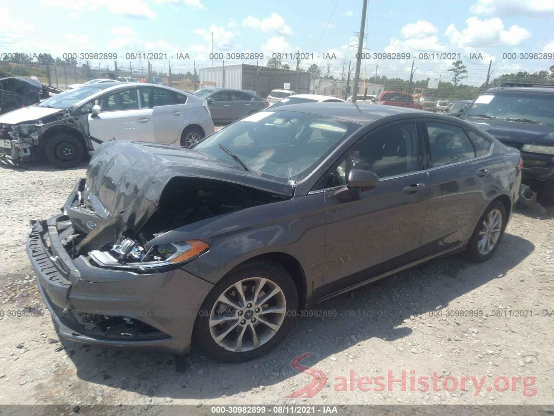 3FA6P0H71HR279242 2017 FORD FUSION