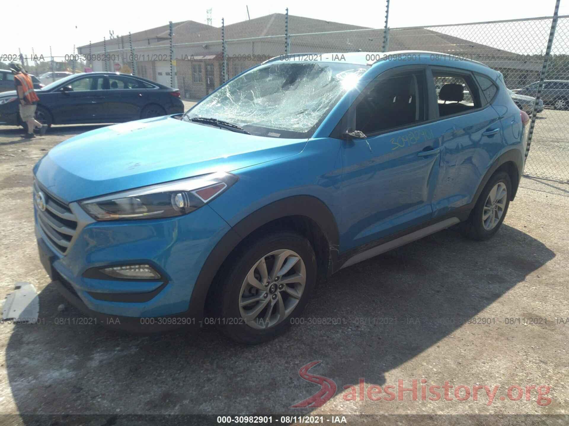 KM8J3CA49JU599517 2018 HYUNDAI TUCSON