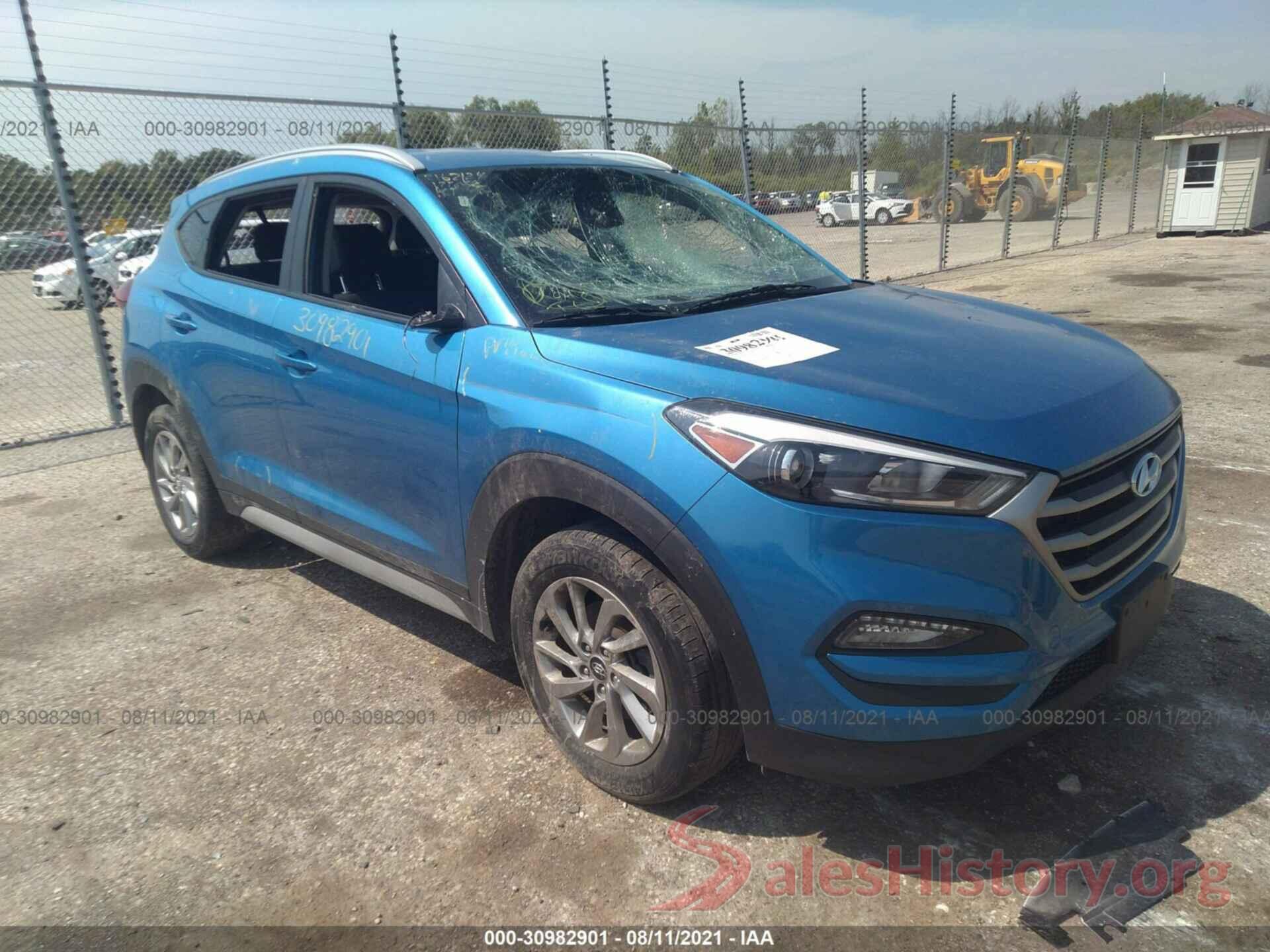 KM8J3CA49JU599517 2018 HYUNDAI TUCSON