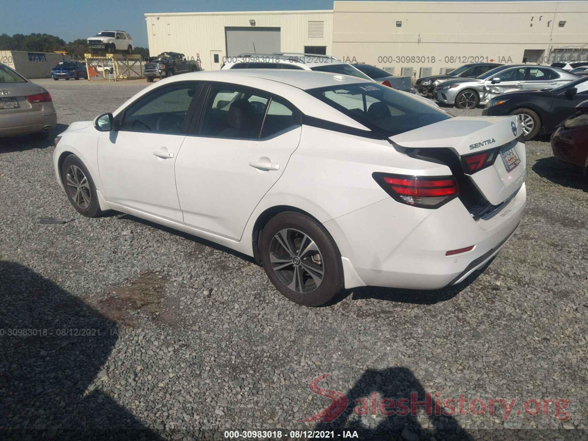 3N1AB8CV8LY277576 2020 NISSAN SENTRA