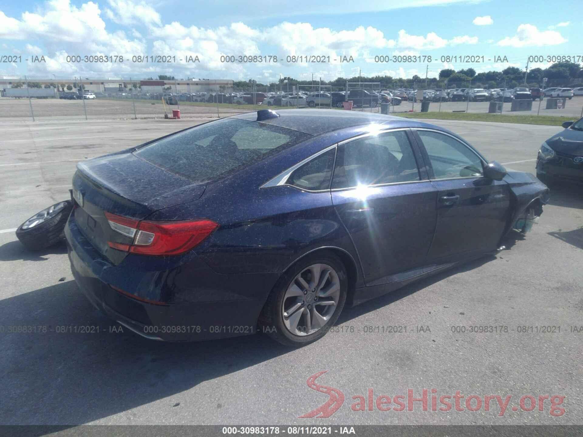 1HGCV1F15KA037161 2019 HONDA ACCORD SEDAN