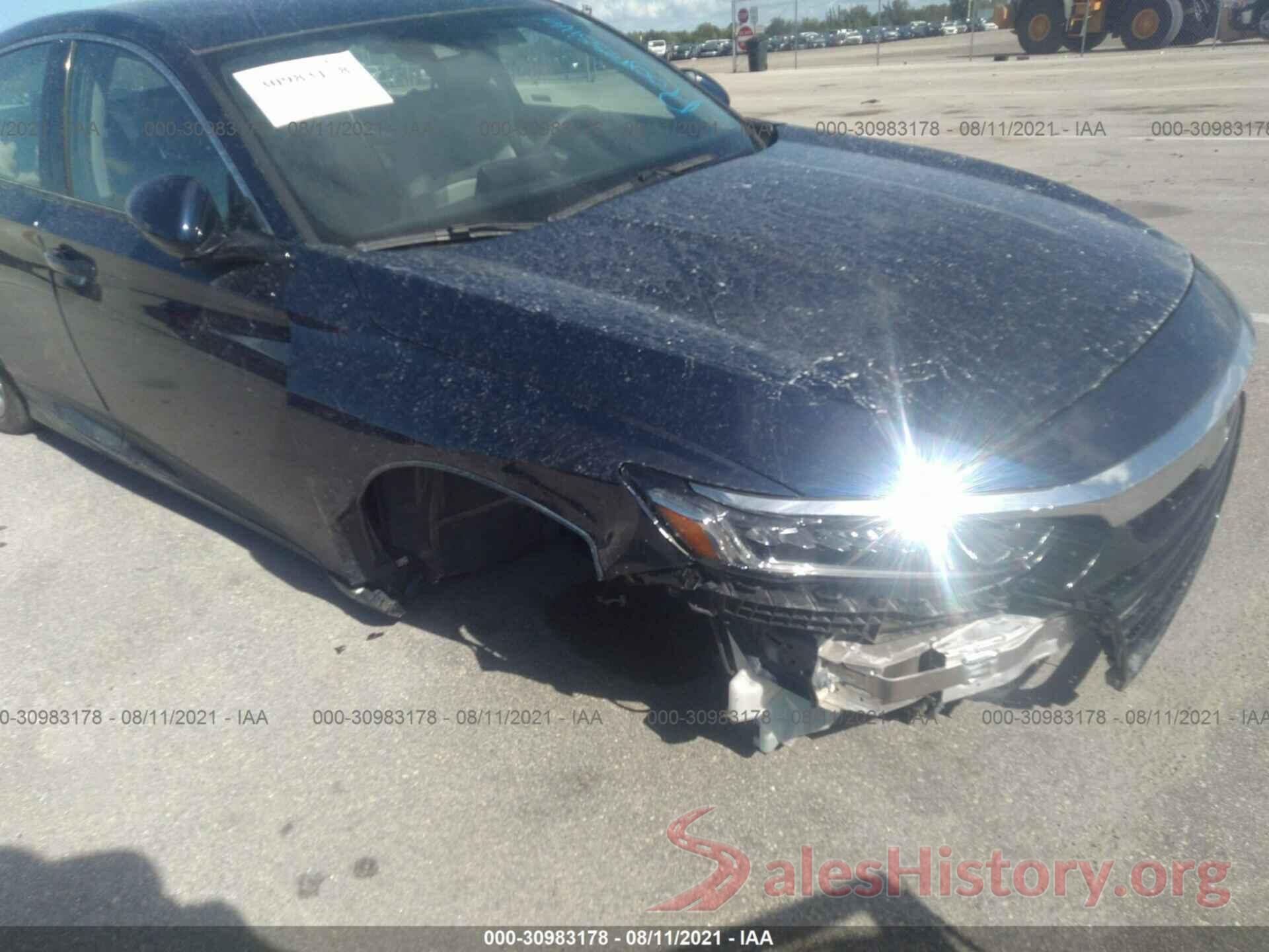 1HGCV1F15KA037161 2019 HONDA ACCORD SEDAN