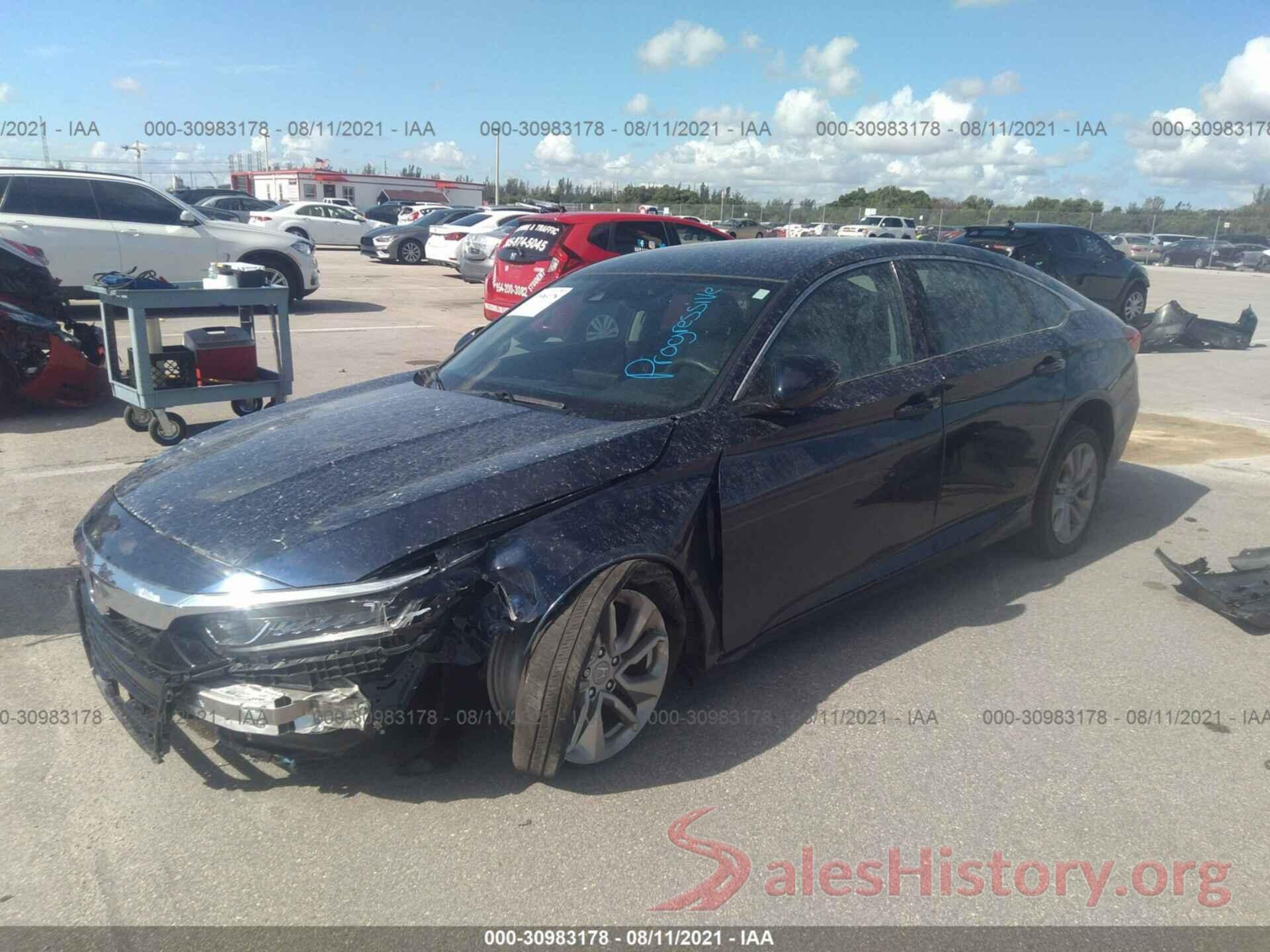 1HGCV1F15KA037161 2019 HONDA ACCORD SEDAN