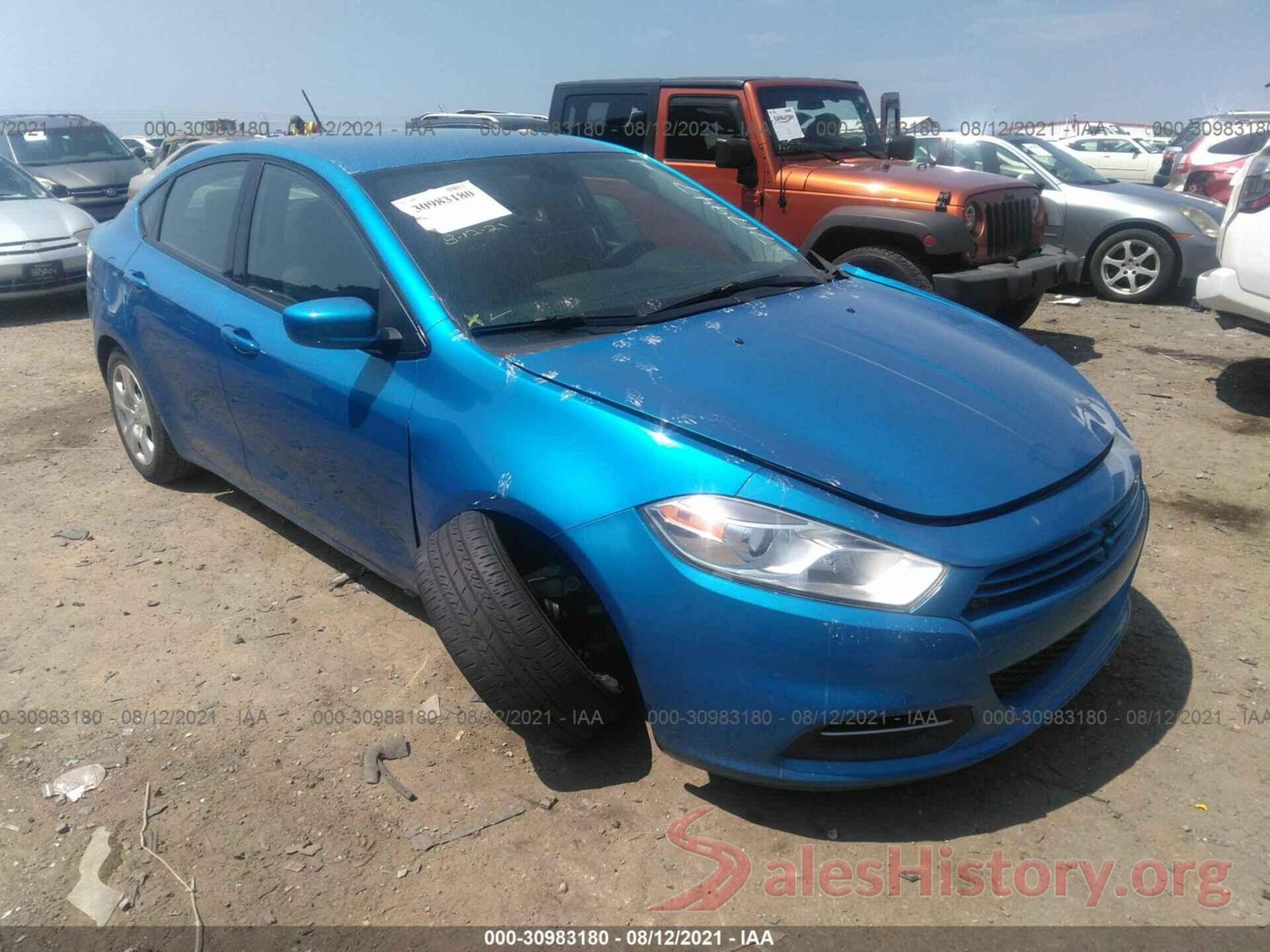 1C3CDFAA3GD717947 2016 DODGE DART