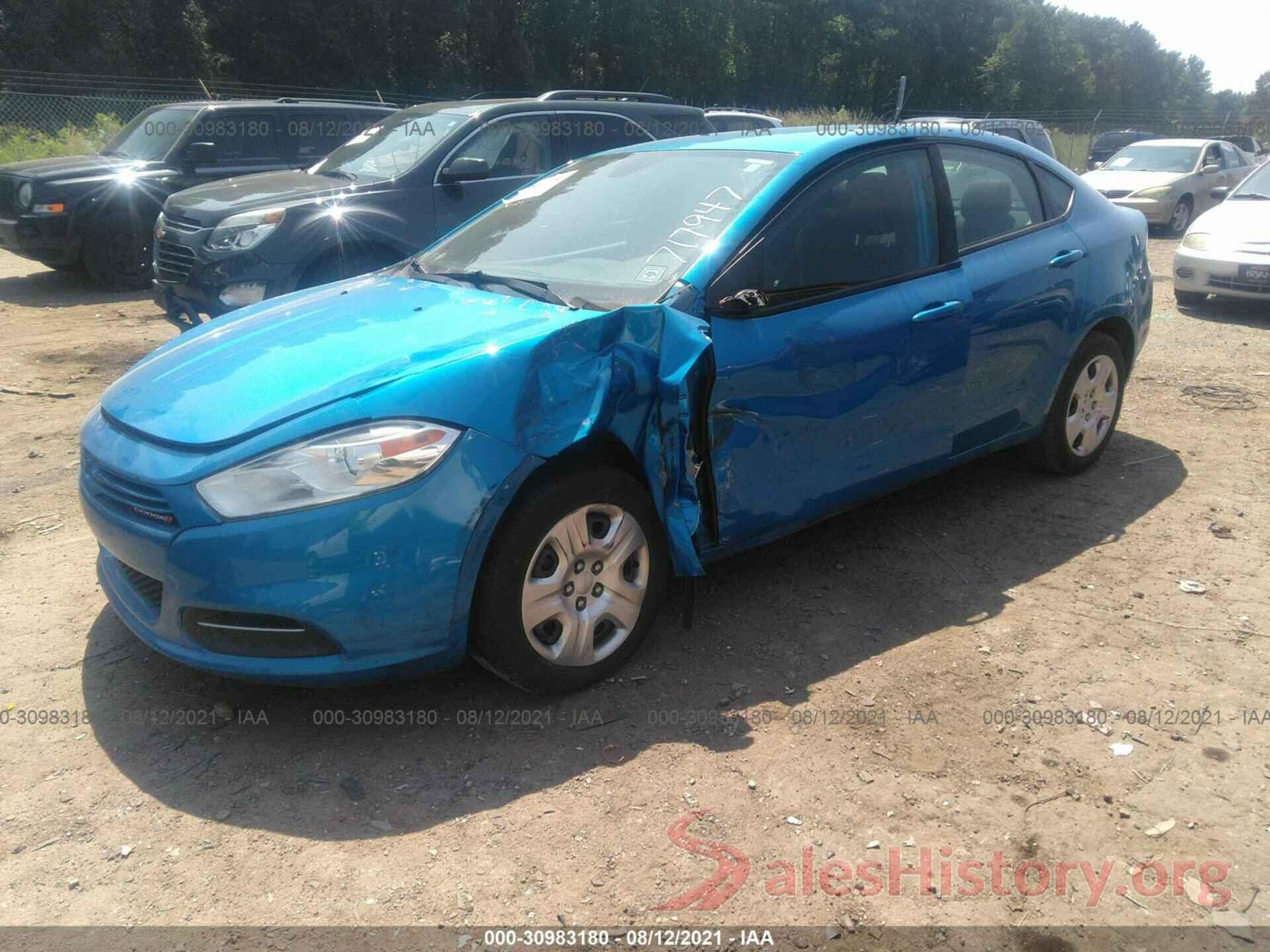 1C3CDFAA3GD717947 2016 DODGE DART