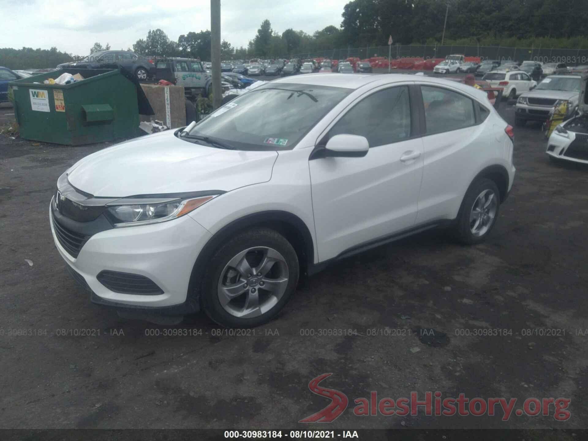 3CZRU6H34KM703253 2019 HONDA HR-V