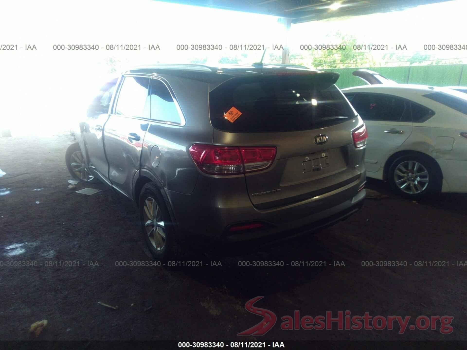 5XYPGDA35HG257123 2017 KIA SORENTO