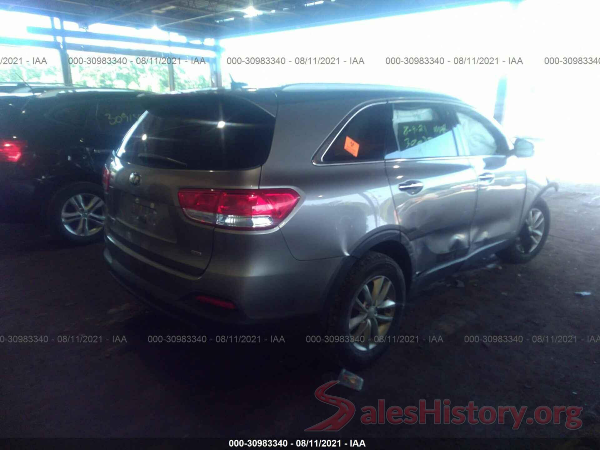 5XYPGDA35HG257123 2017 KIA SORENTO