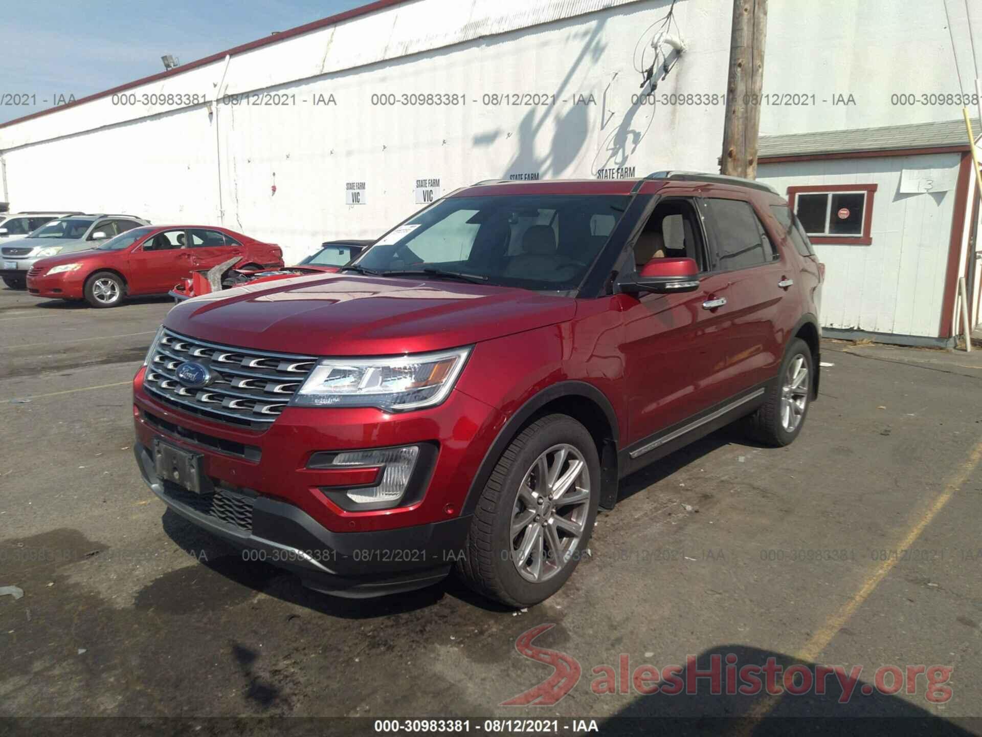 1FM5K8FH2HGC77548 2017 FORD EXPLORER